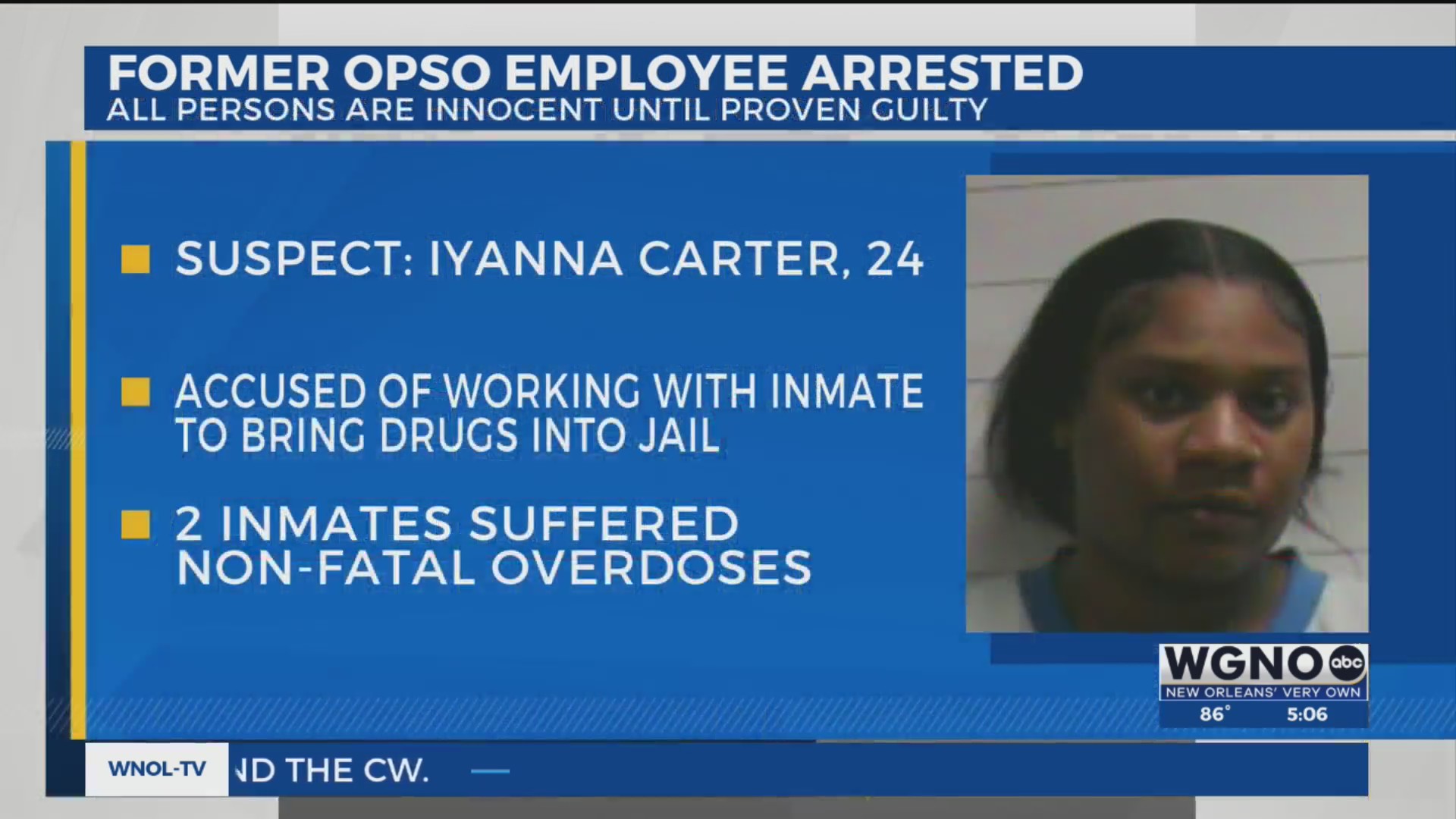 Former OPSO employee arrested, accused of conspiring to bring drugs ...