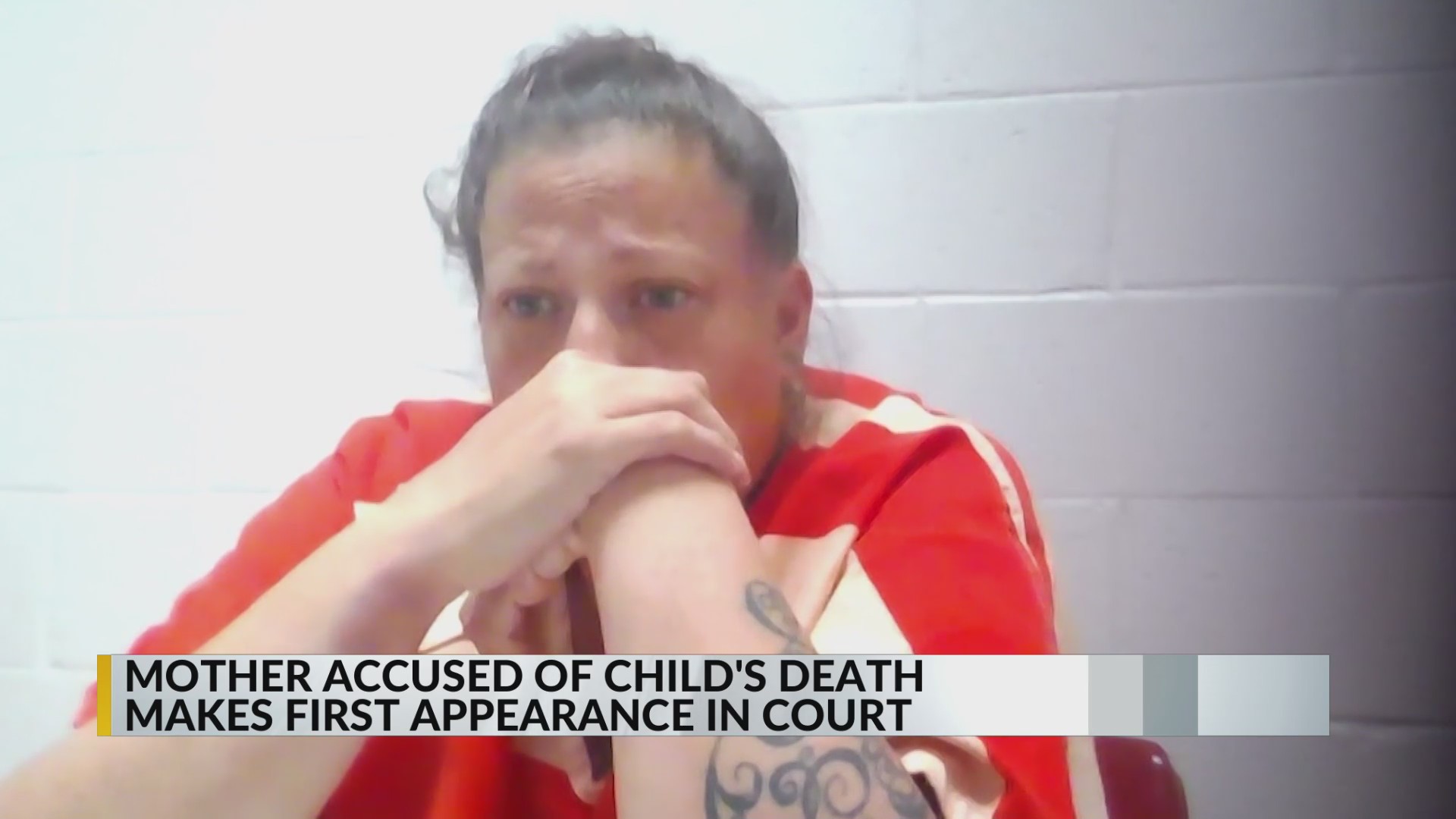 Mother charged with killing her child makes first appearance in court ...
