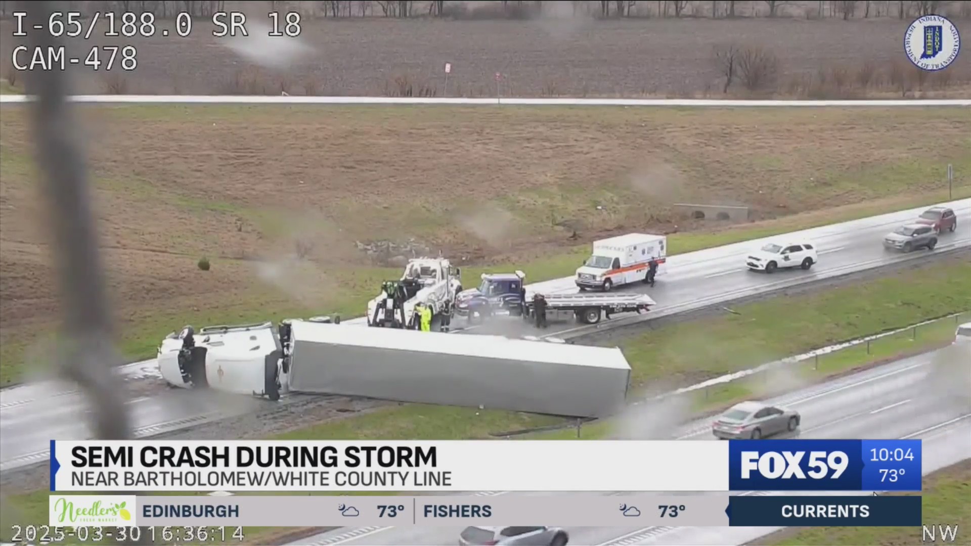 Severe weather causes damage throughout central Indiana – Fox 59