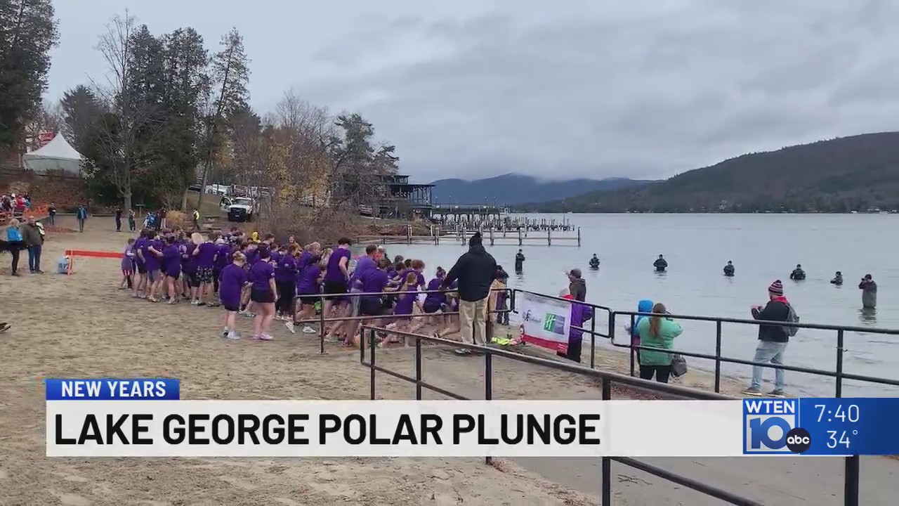 Lake George Polar Plunge – NEWS10 ABC