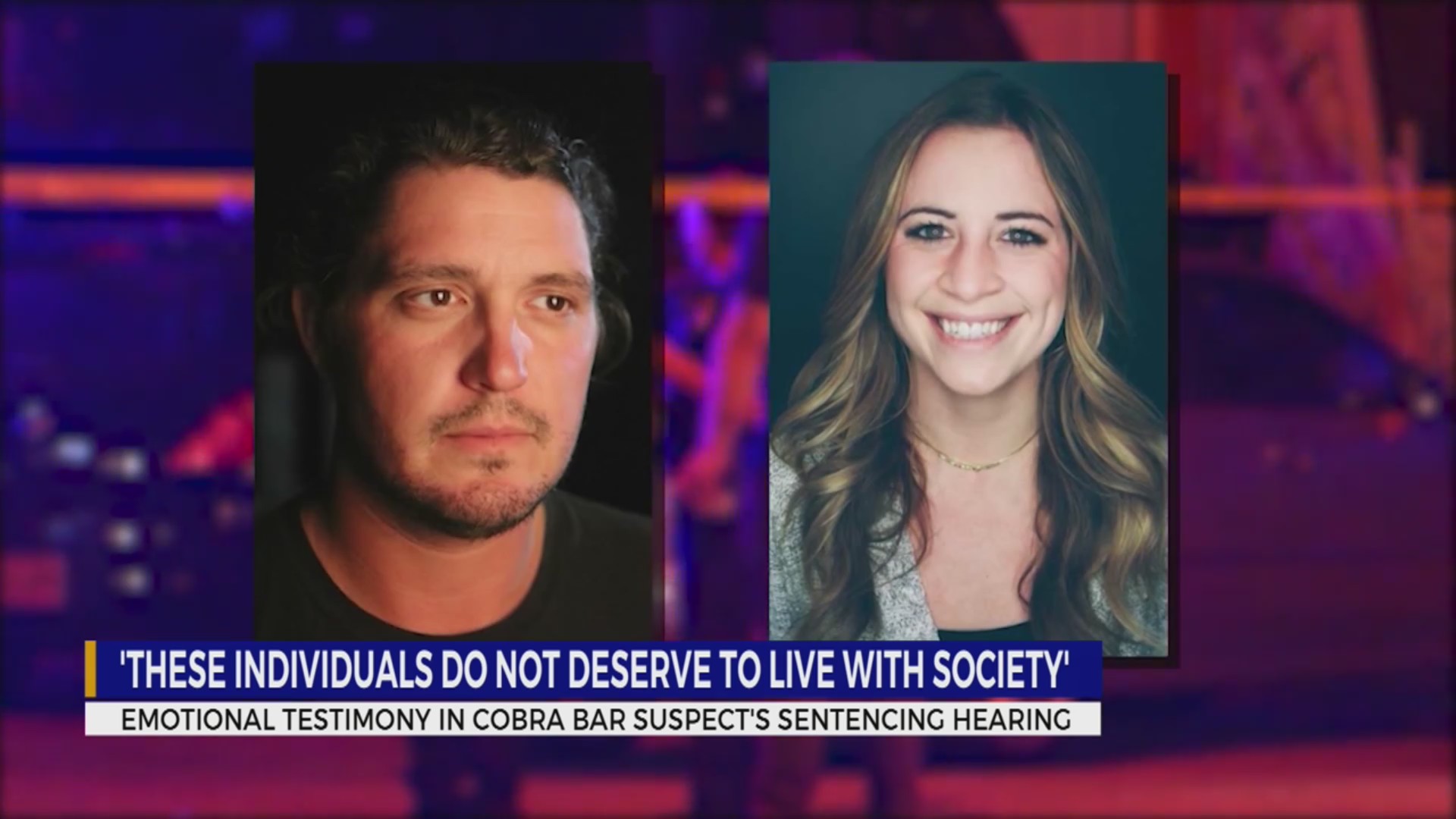 Emotional testimony in Cobra bar suspect’s sentencing hearing – WKRN News 2