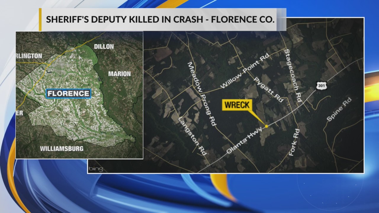 Florence County sheriff’s deputy dies in crash – WBTW
