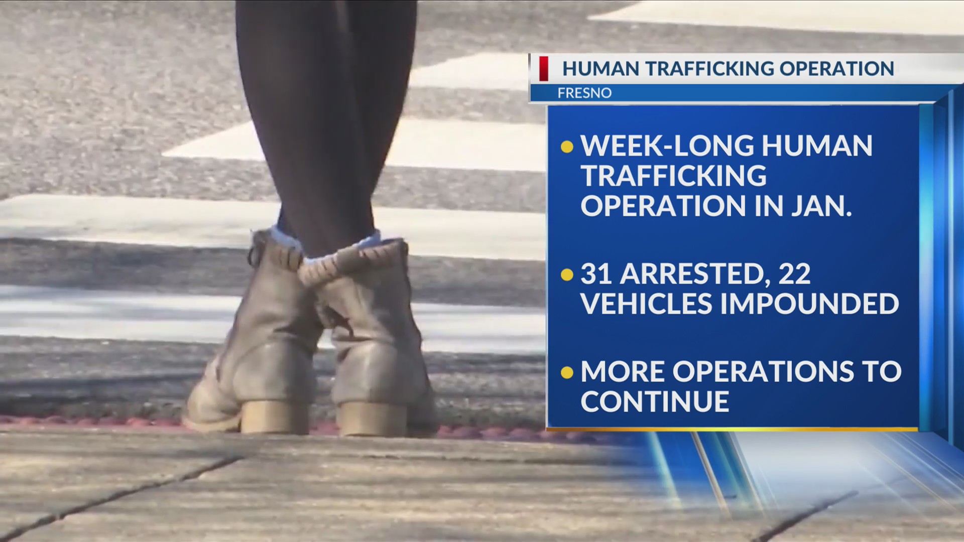 31 people arrested for human trafficking in Fresno operation, police ...