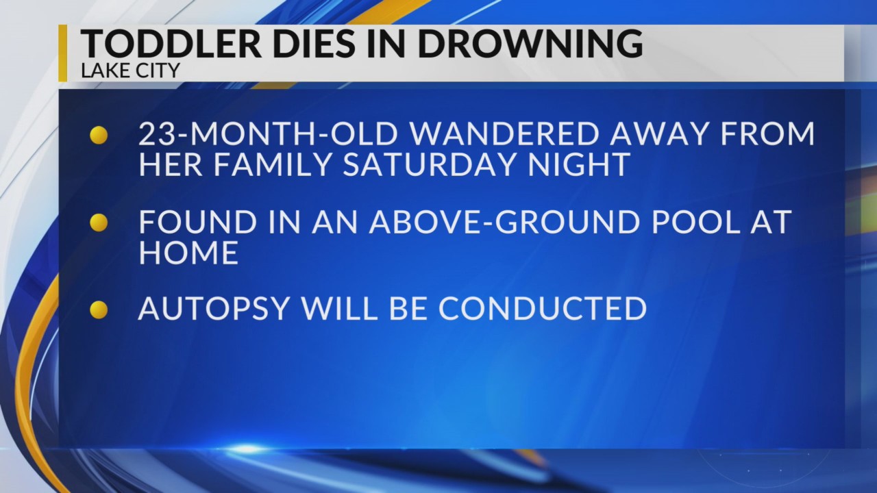 Coroner identifies toddler who drowned in Lake City pool – WBTW