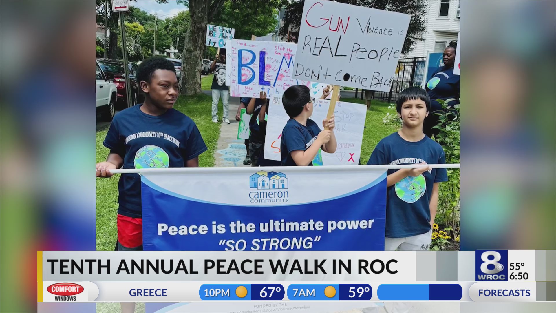 Walk for Peace held in Rochester to raise awareness for gun violence ...