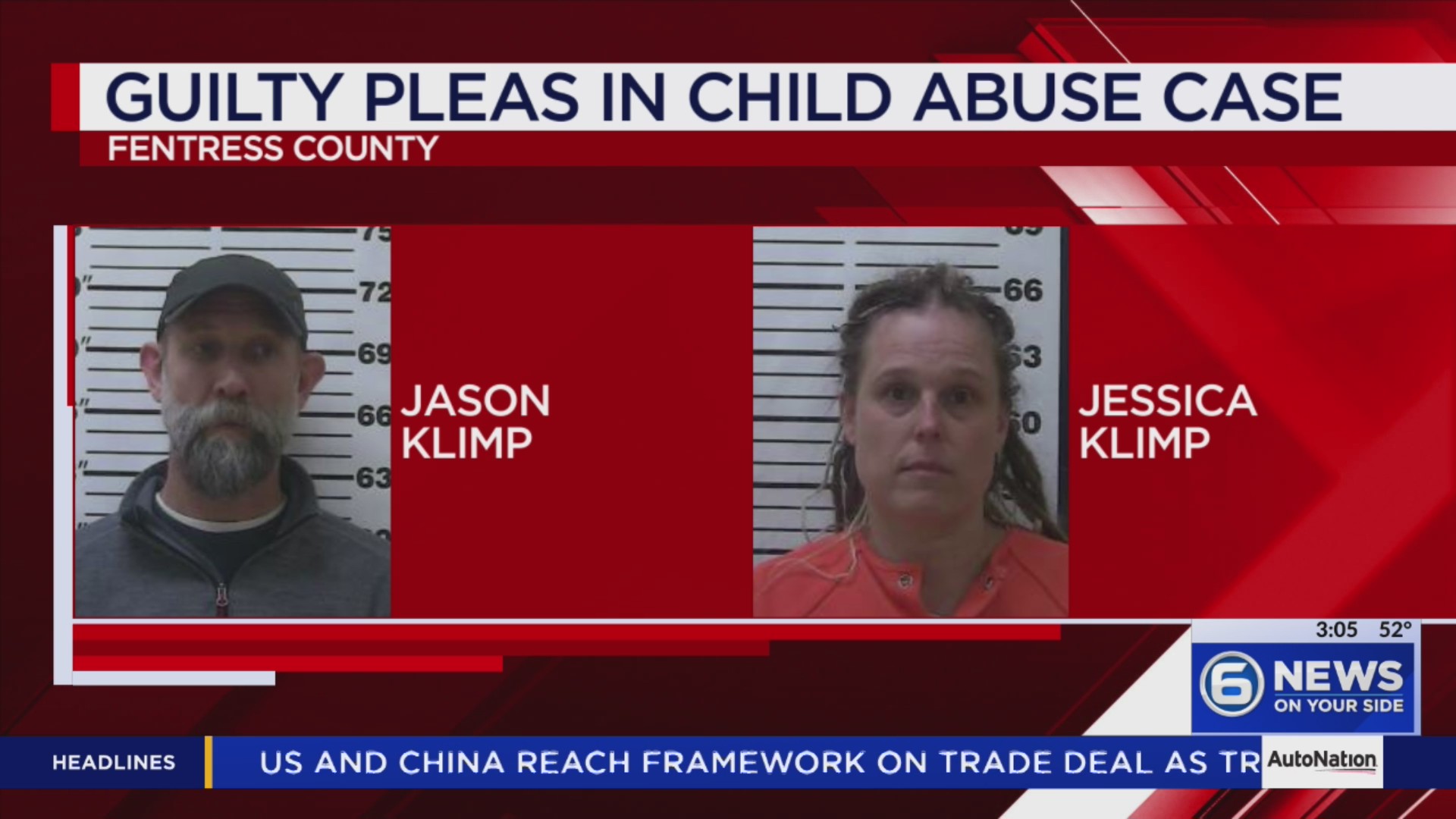 Couple plead guilty in Fentress County child abuse case – WATE 6 On ...