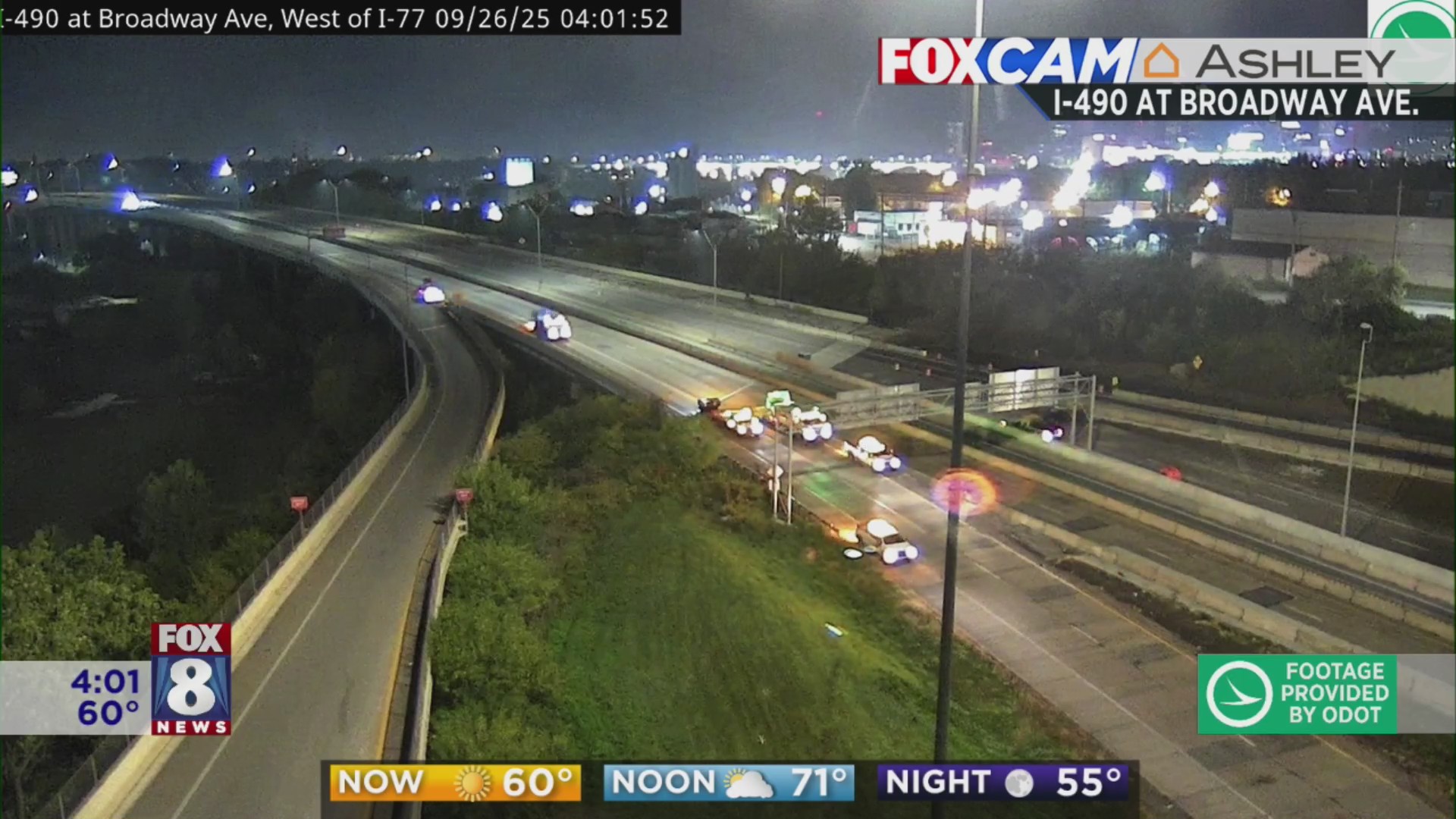 Tanker truck crashes on I-490 – Fox 8 Cleveland WJW