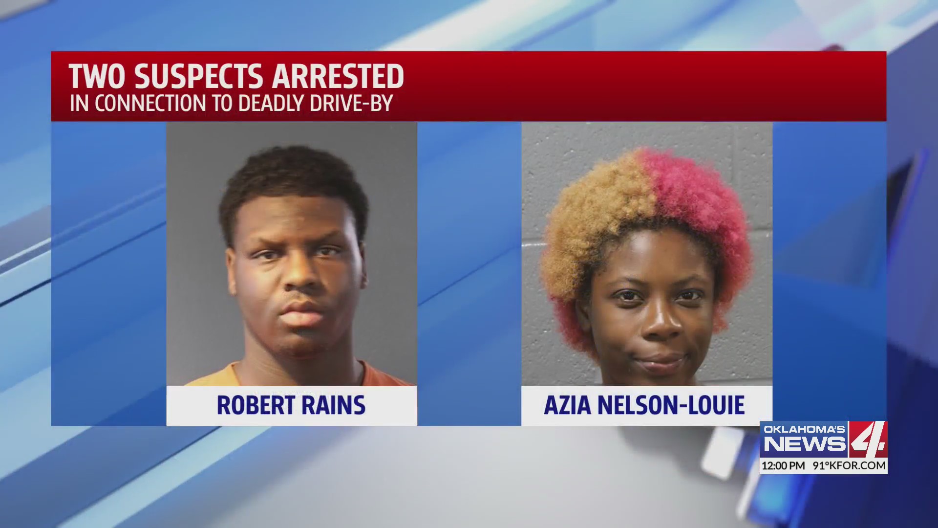 Two suspects arrested in deadly drive-by – KFOR.com Oklahoma City