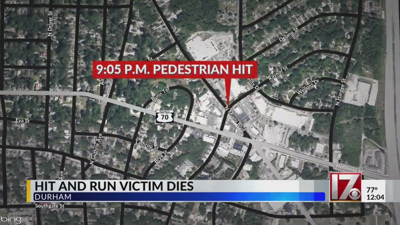 Another hit and run victim dies in Durham – CBS17.com