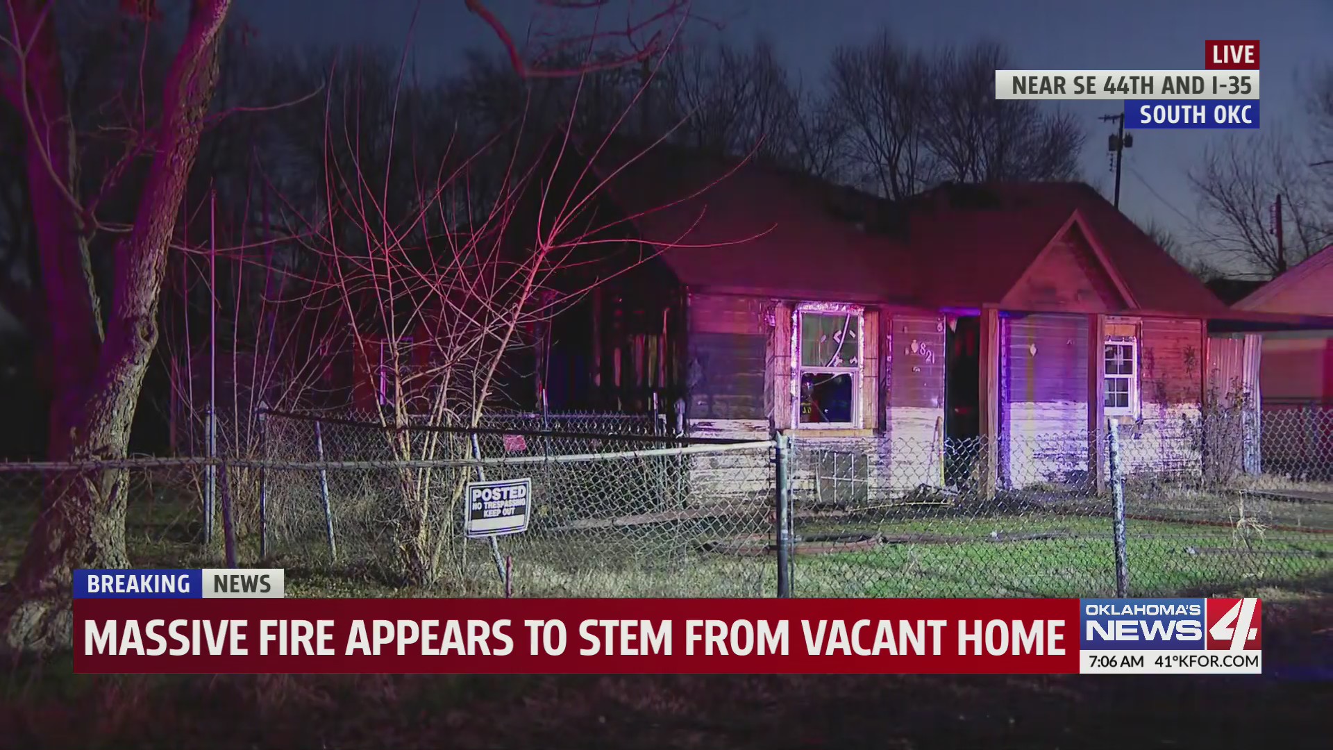 Fire crews respond to structure fire in SE Oklahoma City – KFOR.com ...
