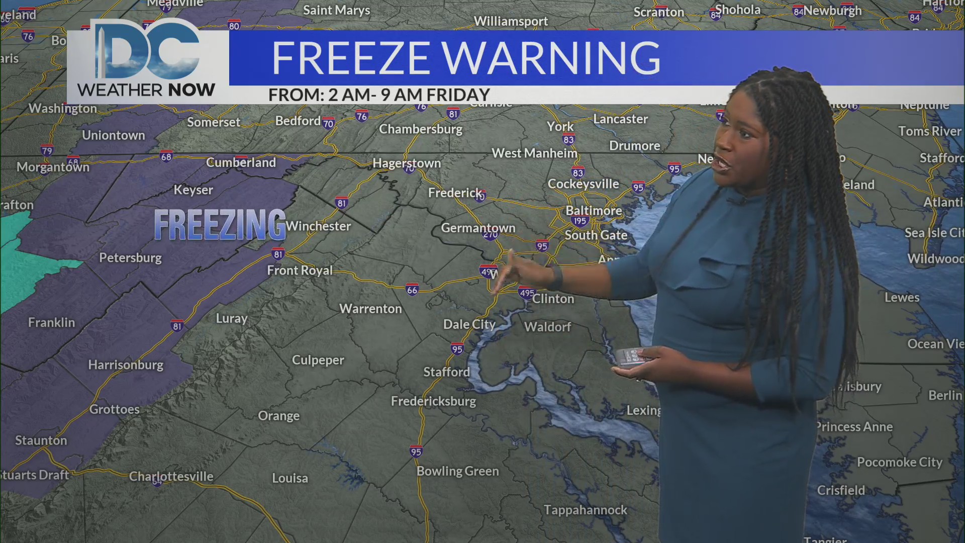 Sunny & breezy Thursday – DC News Now | DC, Virginia, Maryland News ...