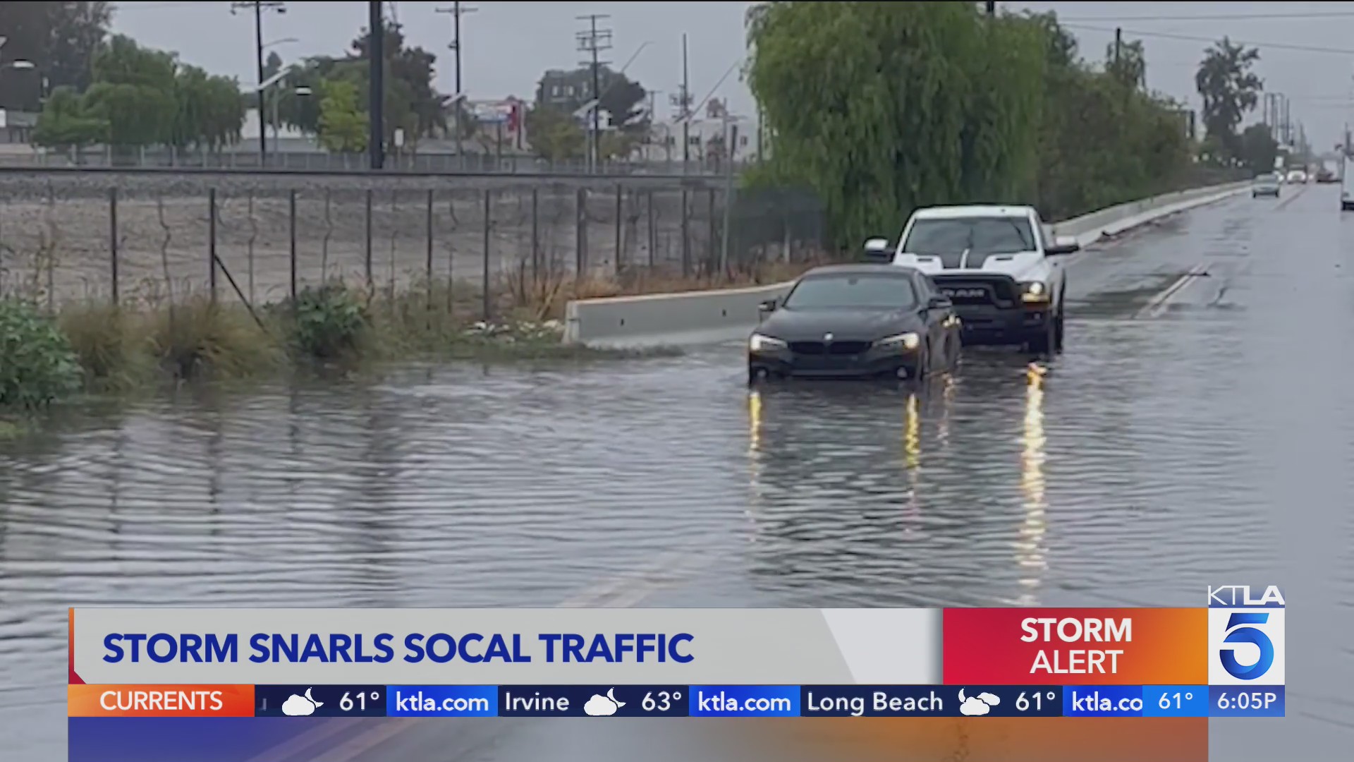 Storm brings heavy rain, mudslide threats to Southern California – KTLA