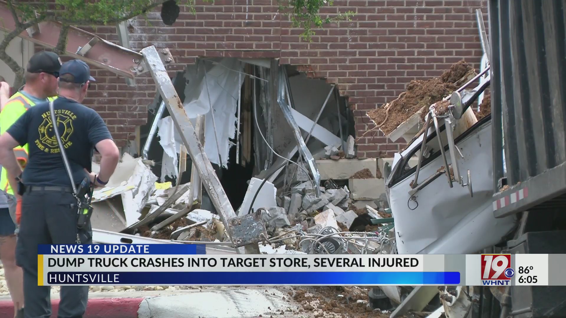 Target Crash Dump Truck Crashes Into Target Store, Several Injured | July 31, 2025 ...