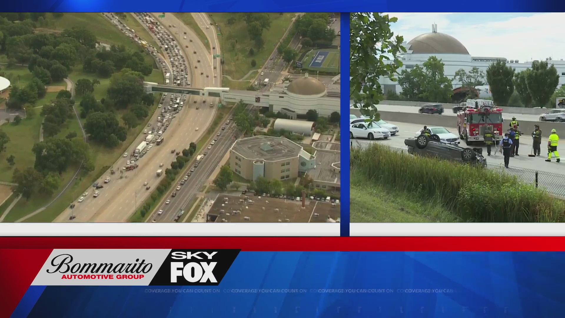 Crash leads to major traffic backups on I-64 near Kingshighway – FOX 2