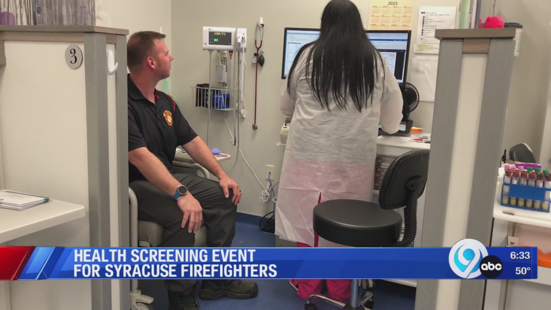 Free health screening event held for Syracuse firefighters – WSYR