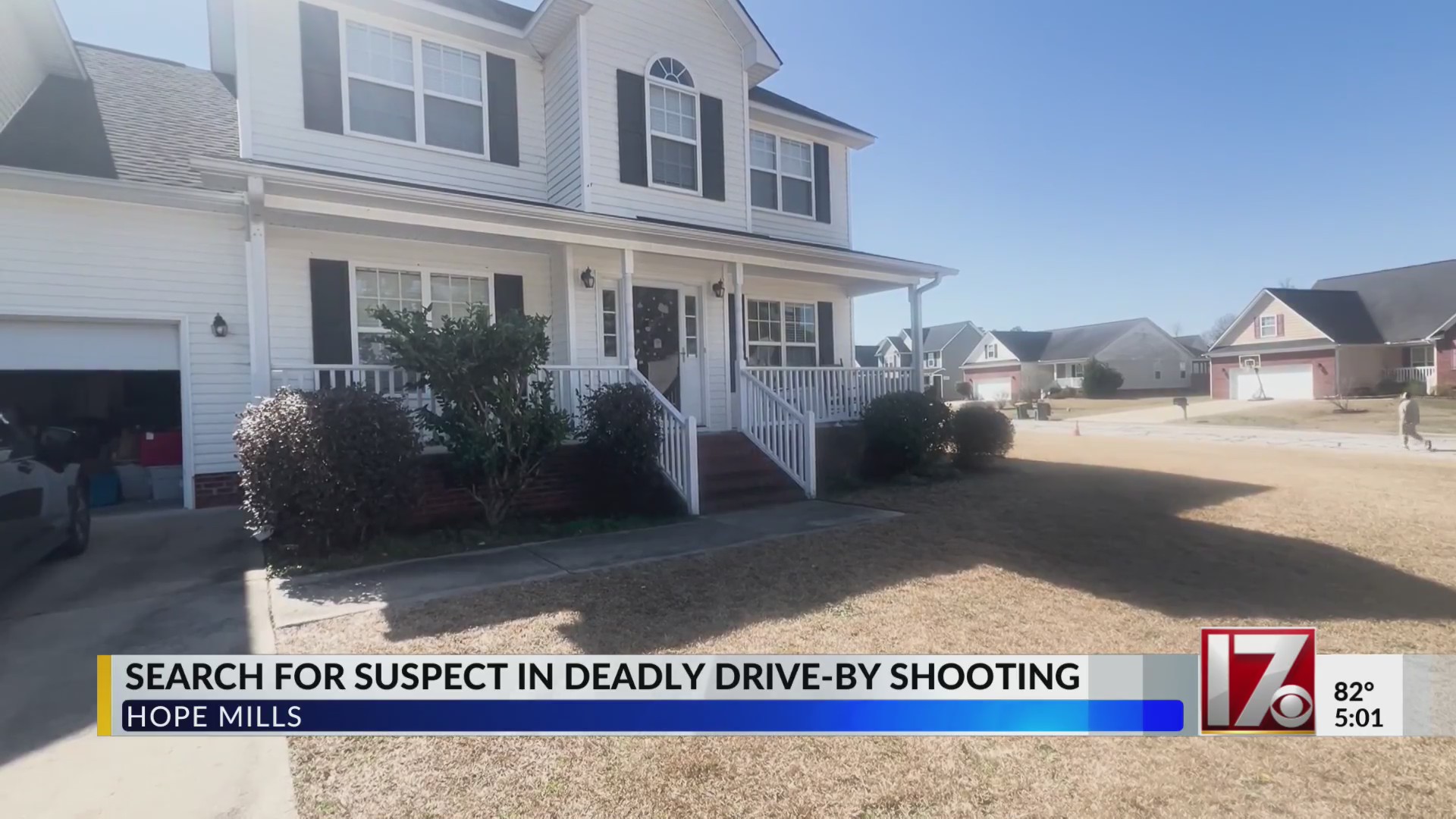 Search for suspect in deadly Hope Mills drive by shooting – CBS17.com