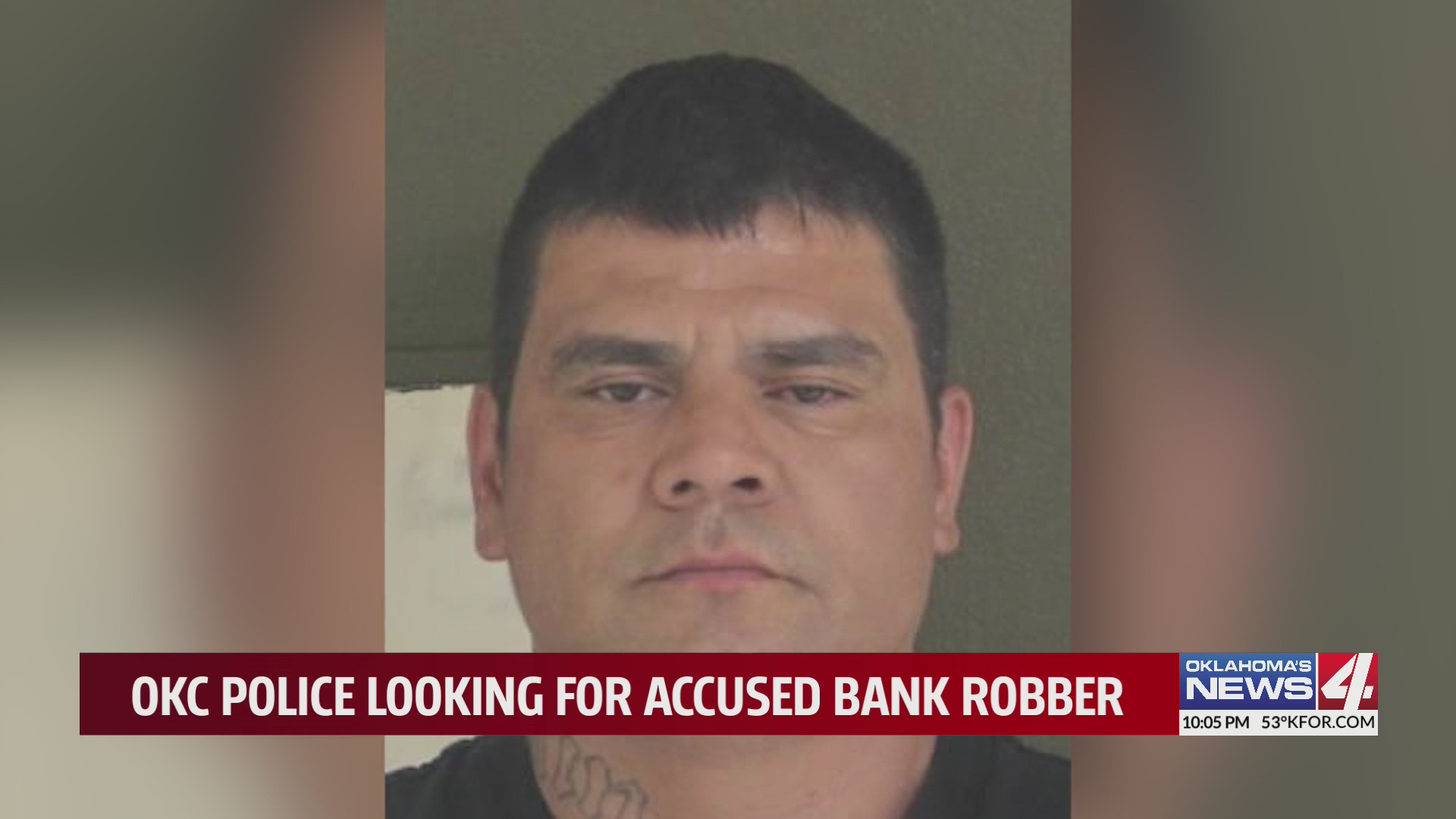 OKC police looking for accused bank robber – KFOR.com Oklahoma City