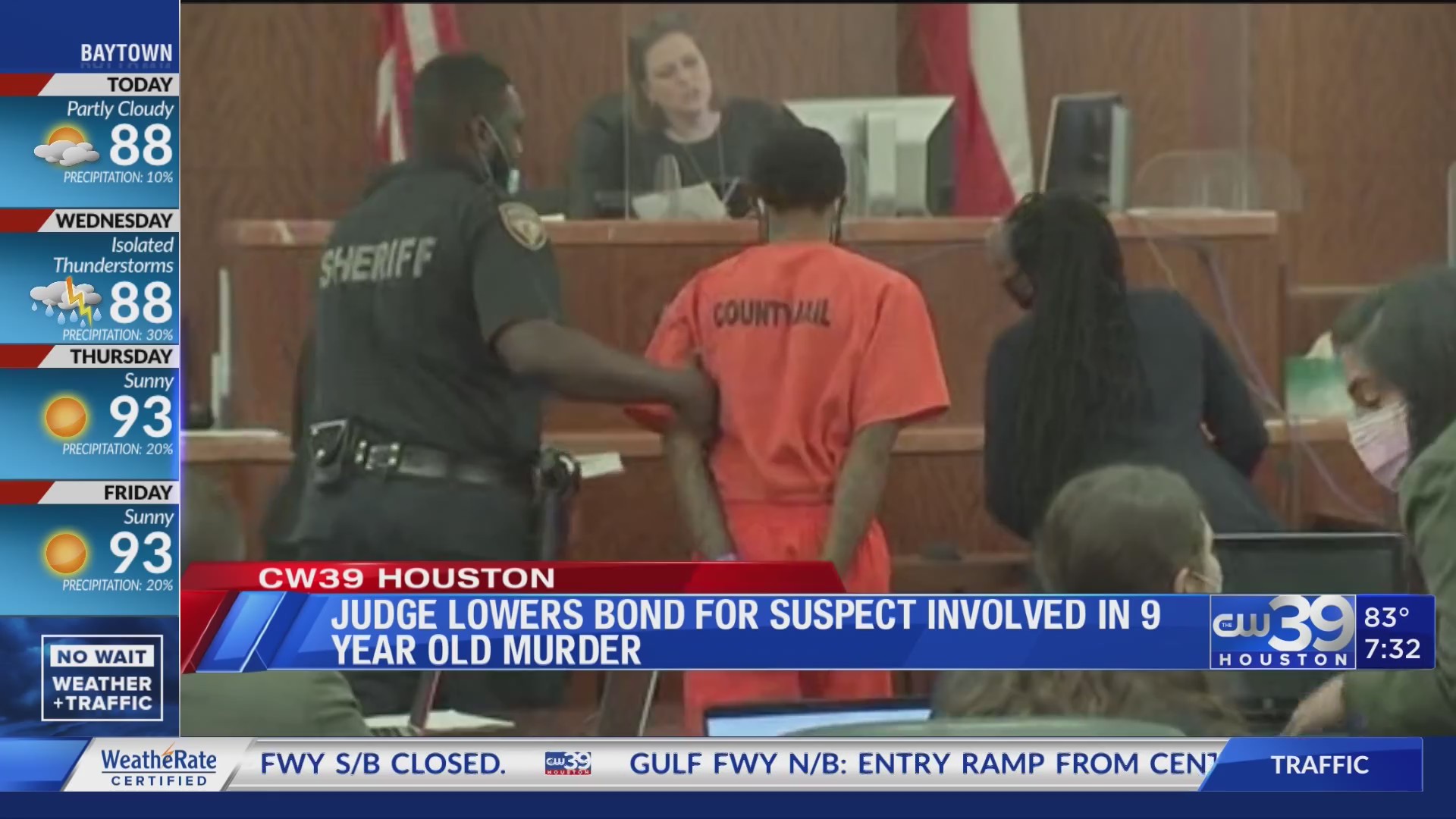 Judge lowers bond for suspect involved in 9-year-old’s murder – CW39 ...