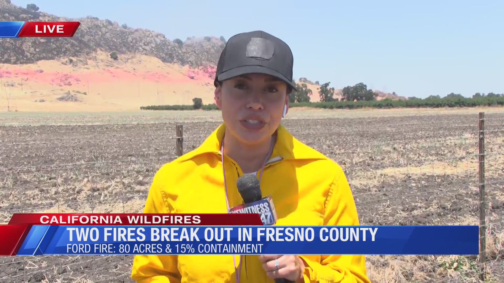 Two wildfires are now burning in Fresno County CBS47 and KSEE24(00)