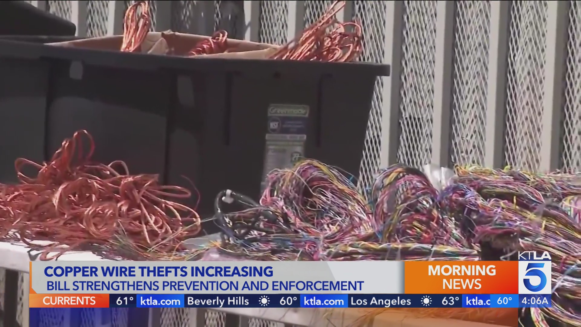 Officials urge Gov. Newsom to crack down on copper wire theft in CA – KTLA