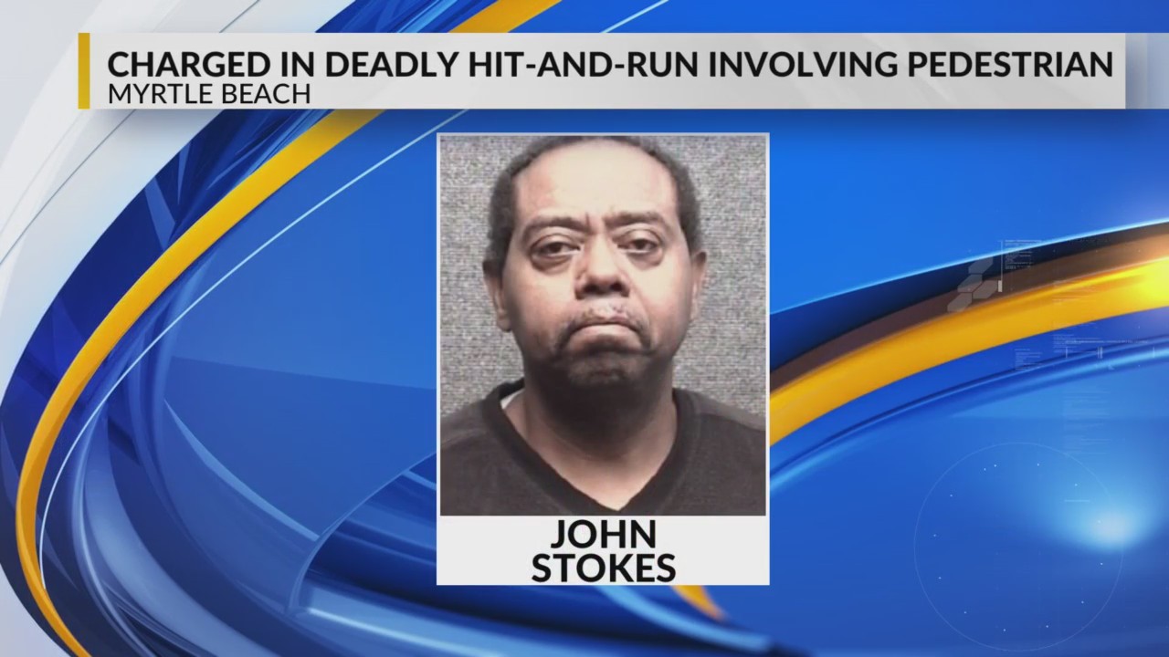 Man charged in deadly Myrtle Beach hit-and-run involving pedestrian – WBTW