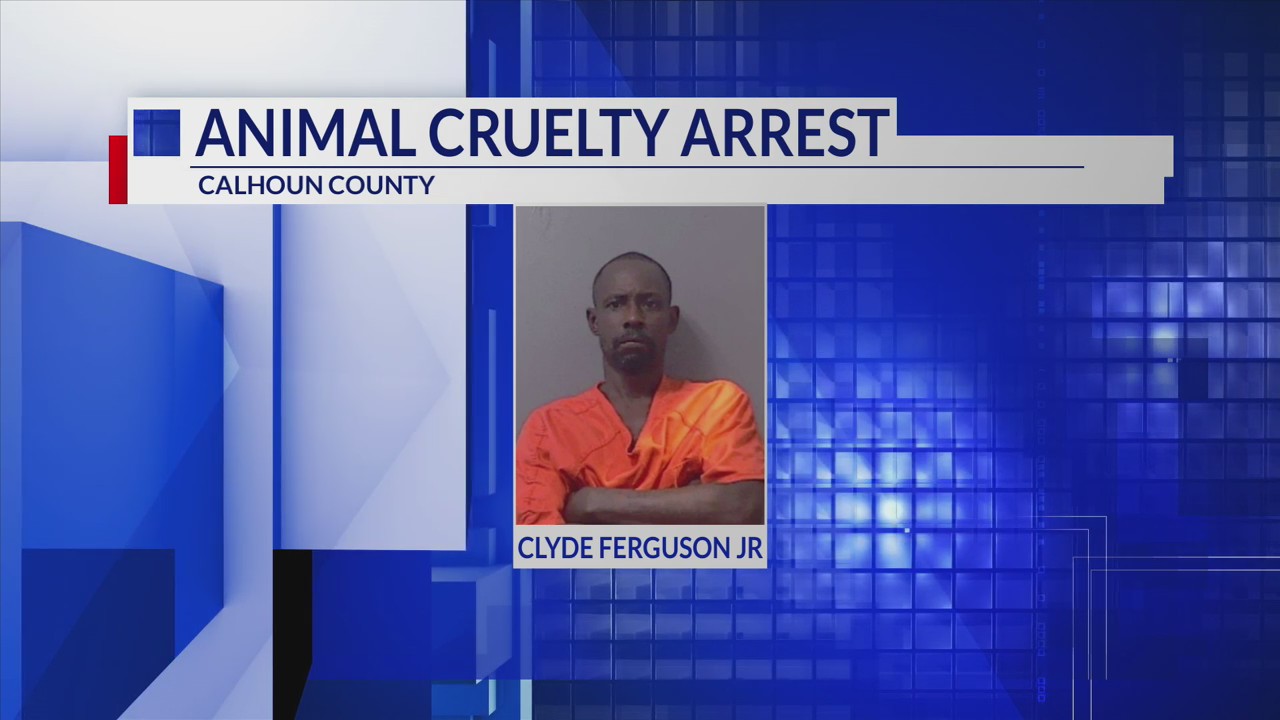 Man arrested for aggravated animal cruelty in Calhoun County ...