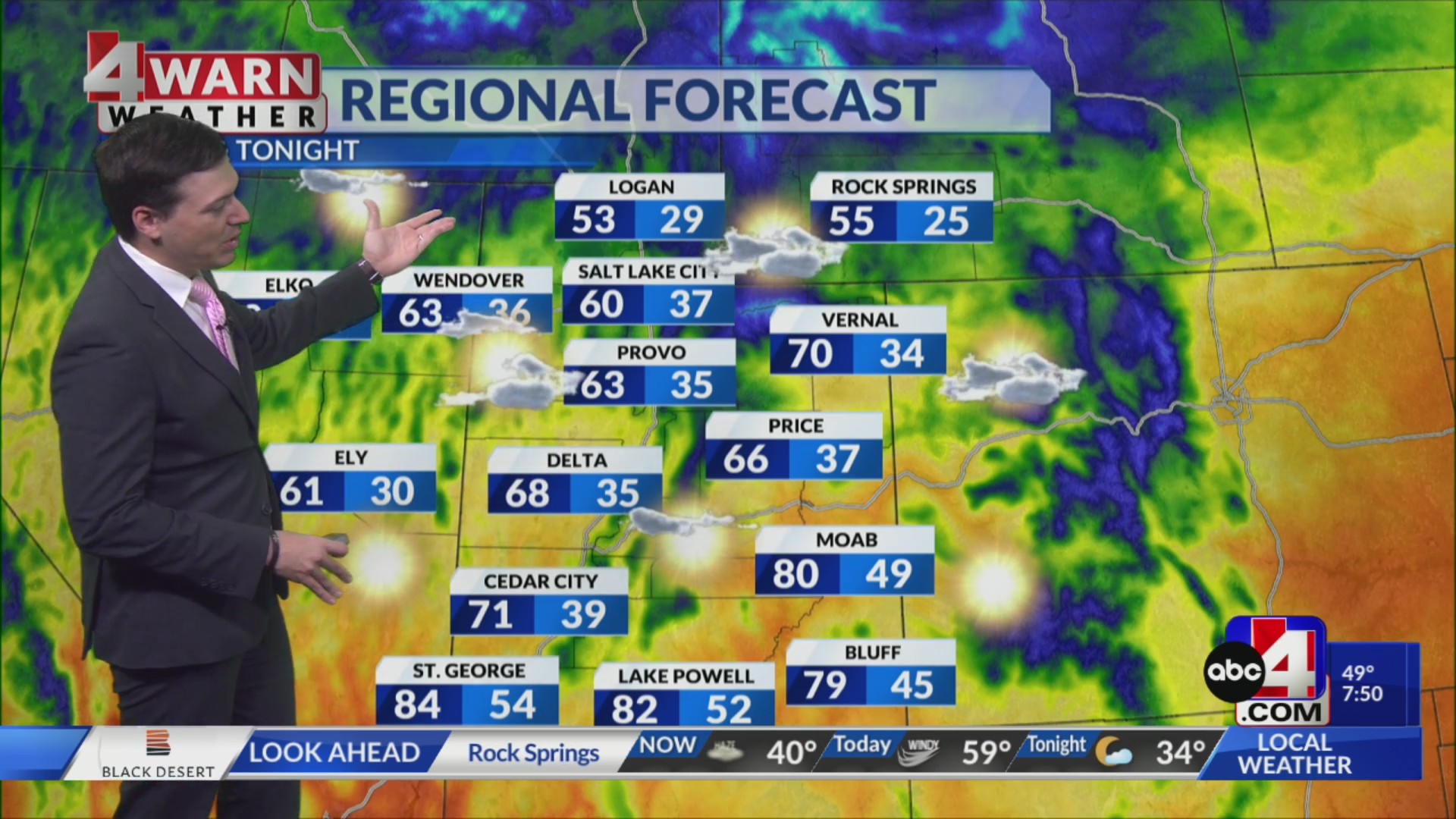 Steady Temperatures Before Weekend Warm Up – ABC4 Utah