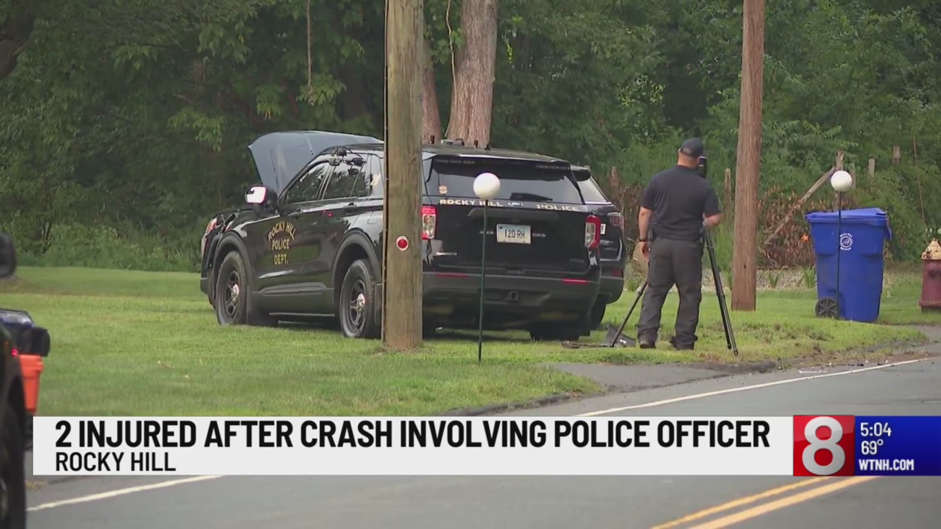 Rocky Hill police officer injured in crash while responding to ...