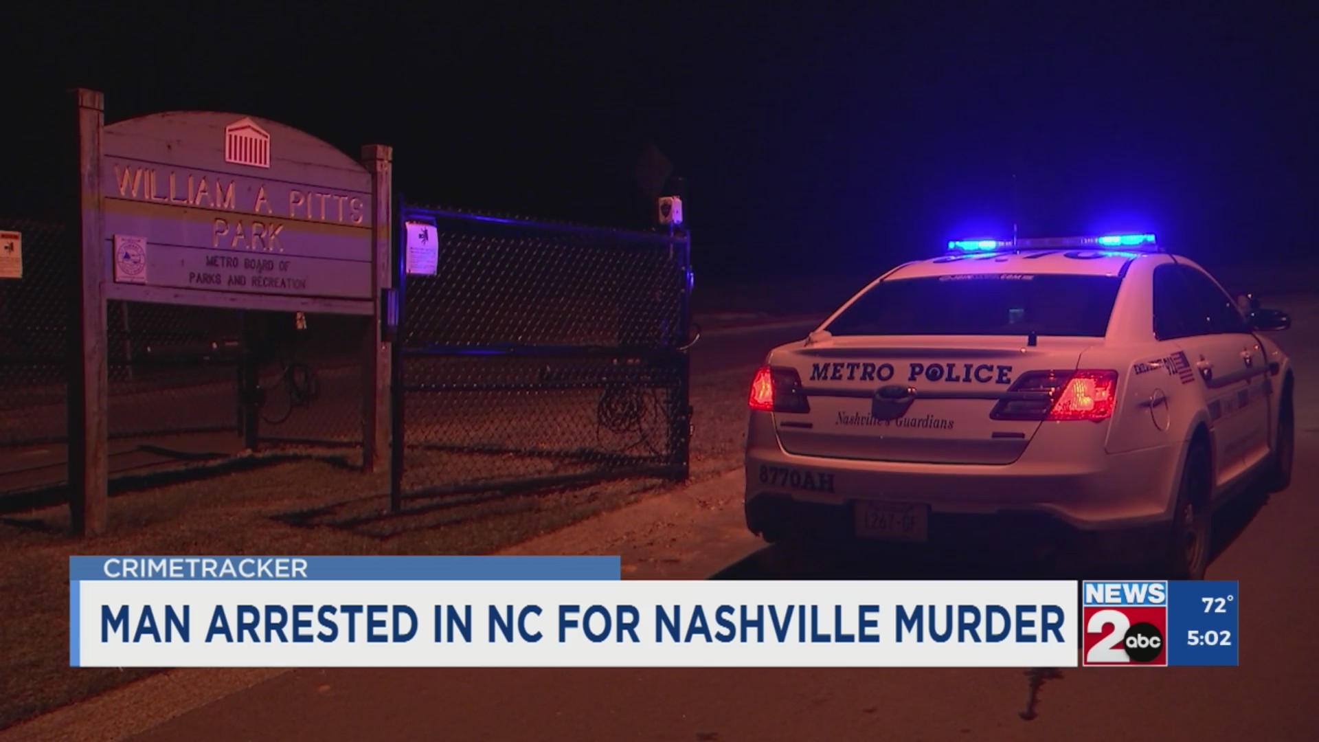 Suspect arrested in North Carolina for Nashville murder – WKRN News 2