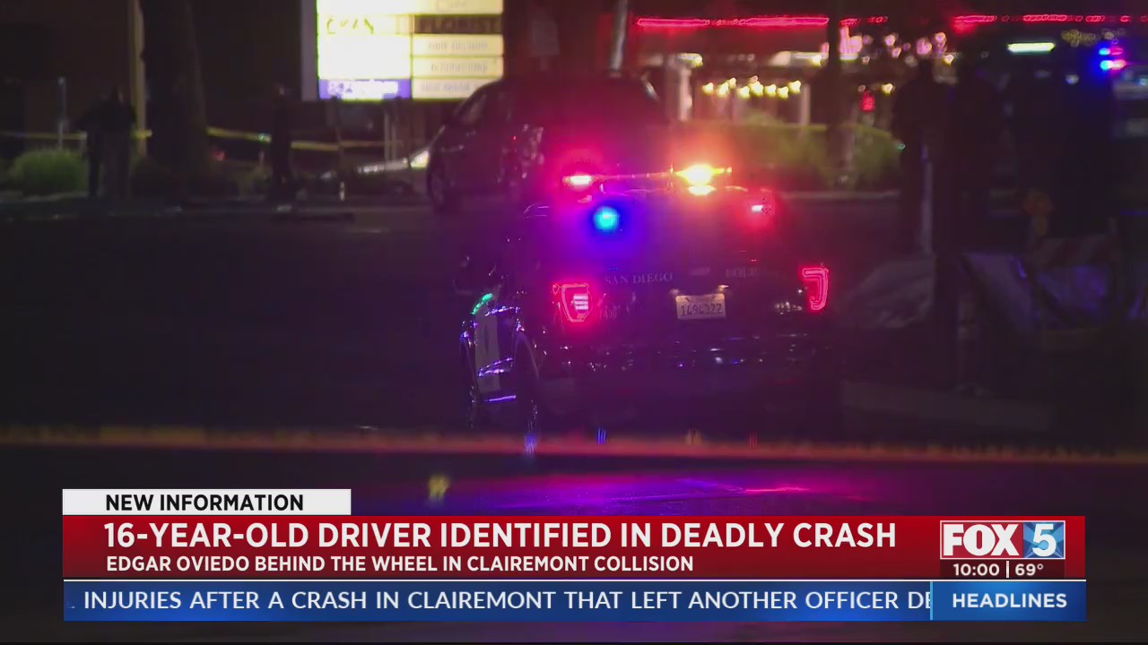 Teen driver identified in deadly crash – FOX 5 San Diego & KUSI News