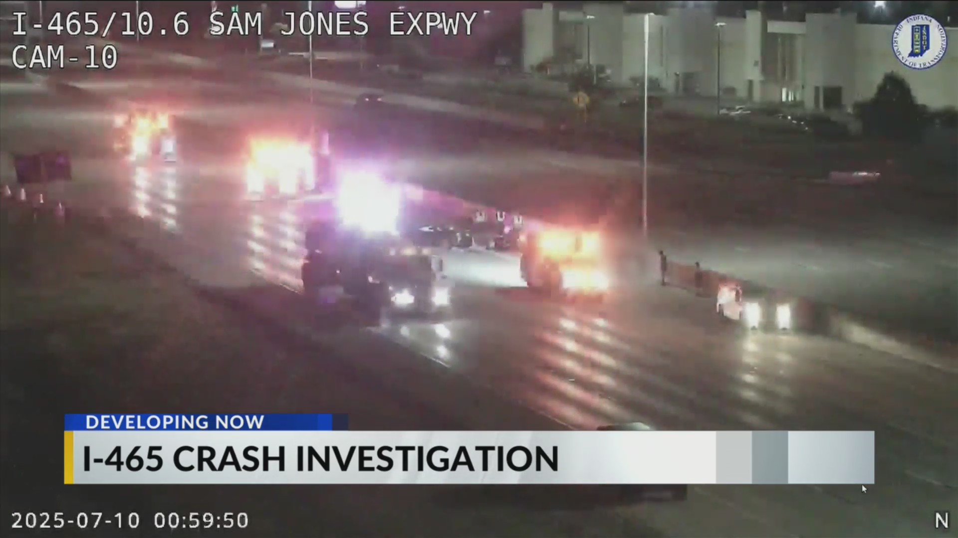 1 killed in crash involving motorcycle on I-465 southbound – Fox 59