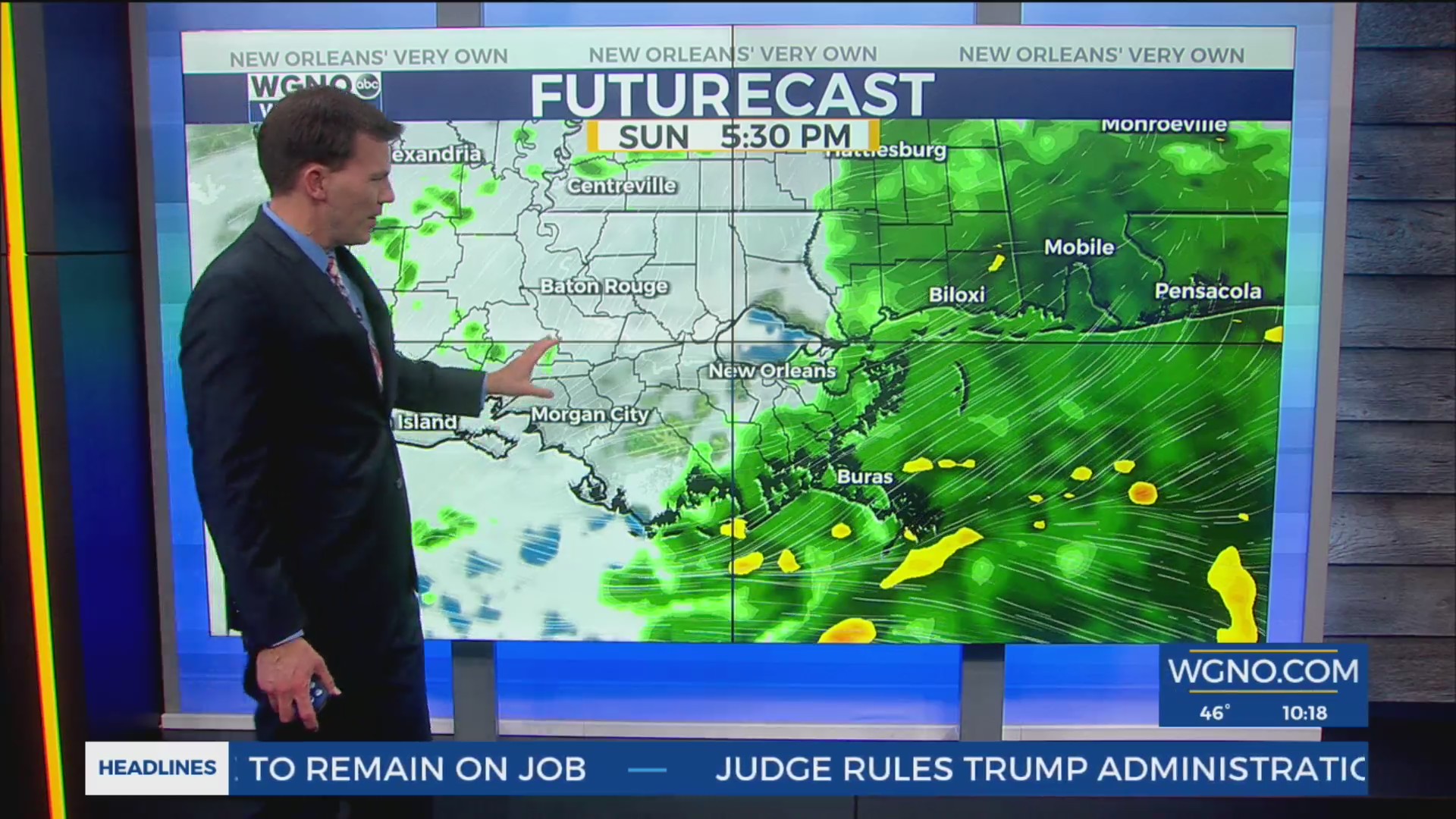 Rain on the way Saturday night – WGNO