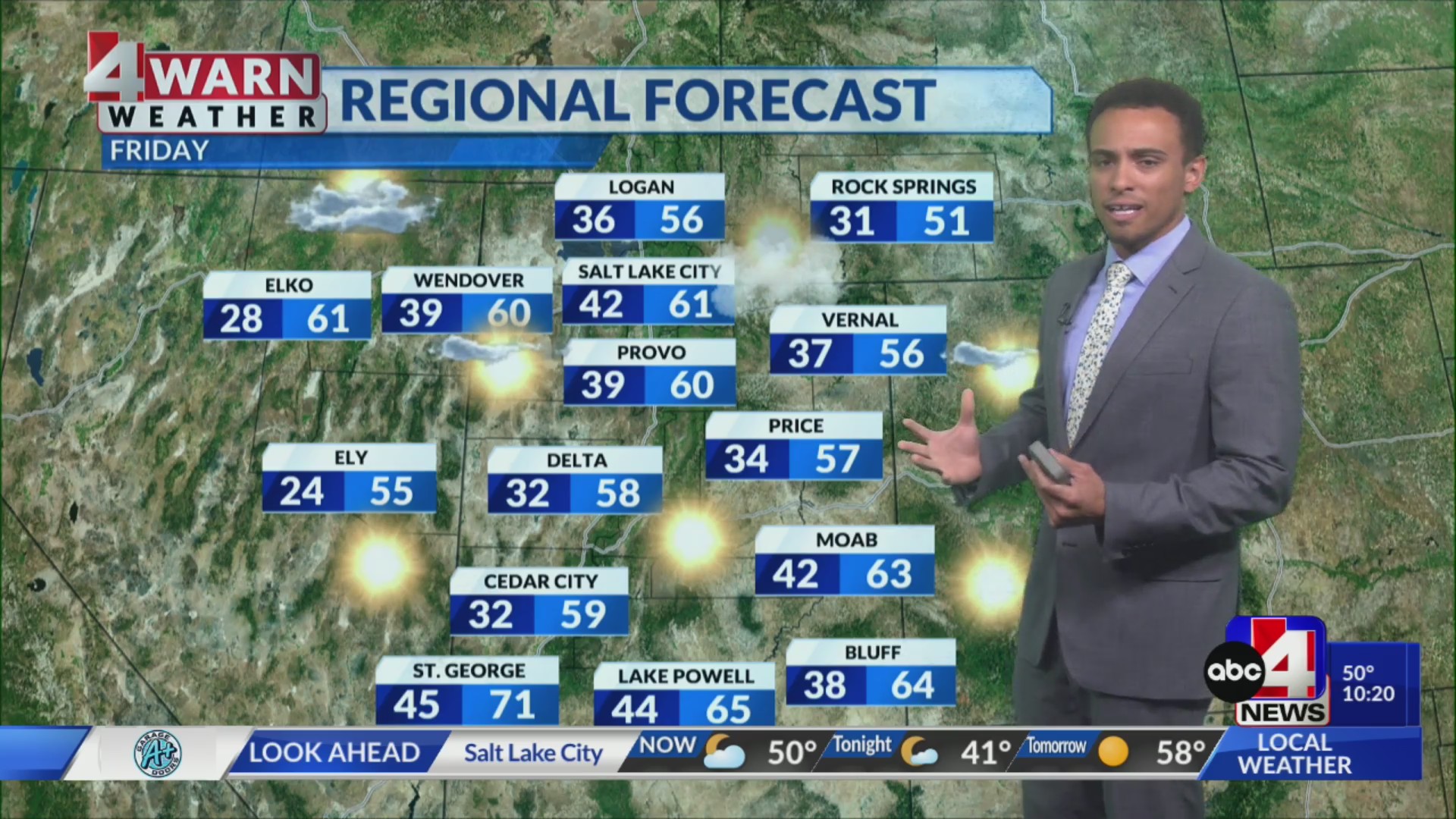 Isolated valley rain and mountain snow showers across northern Utah ...