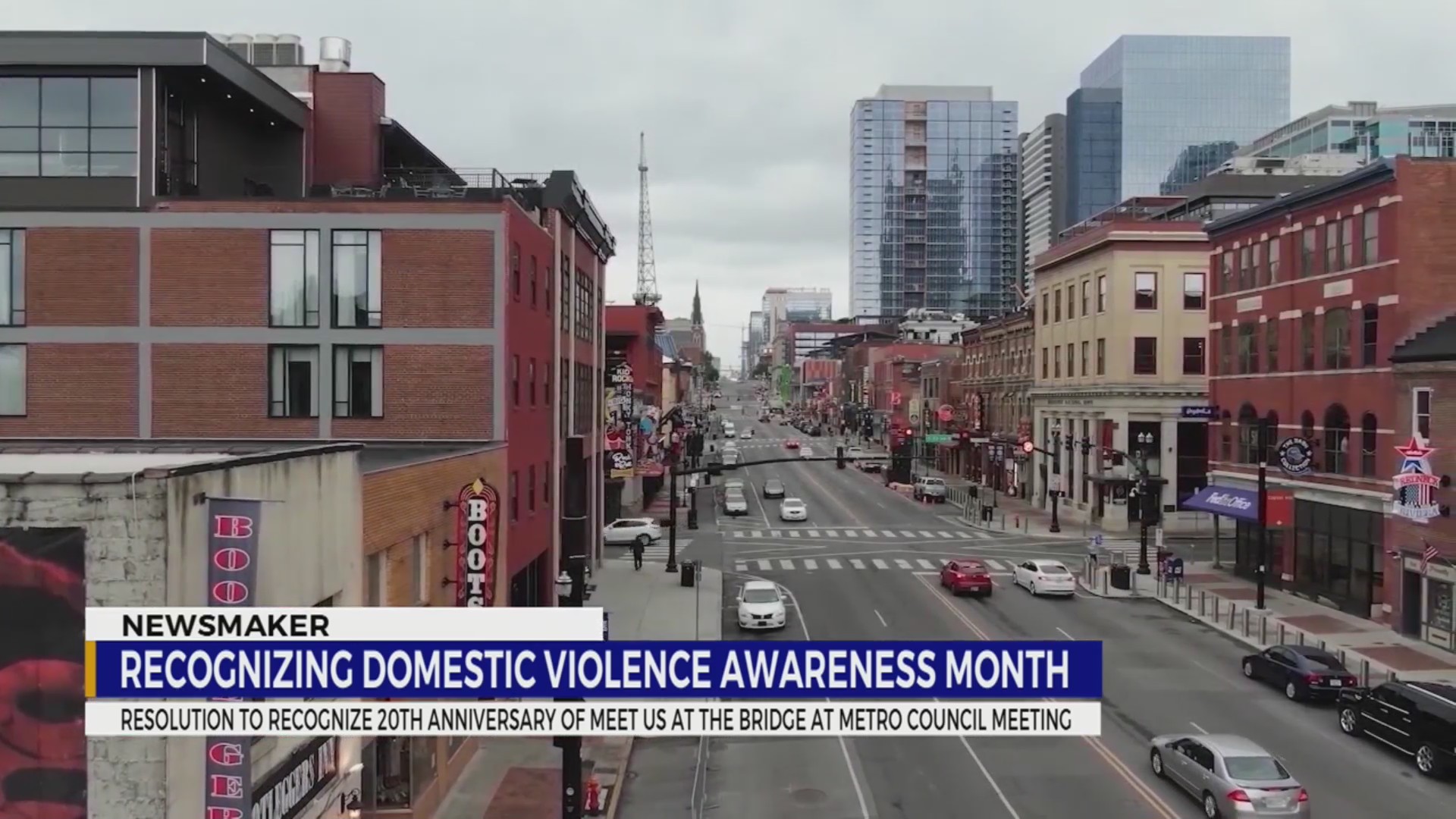 Newsmaker: Domestic violence awareness month – WKRN News 2