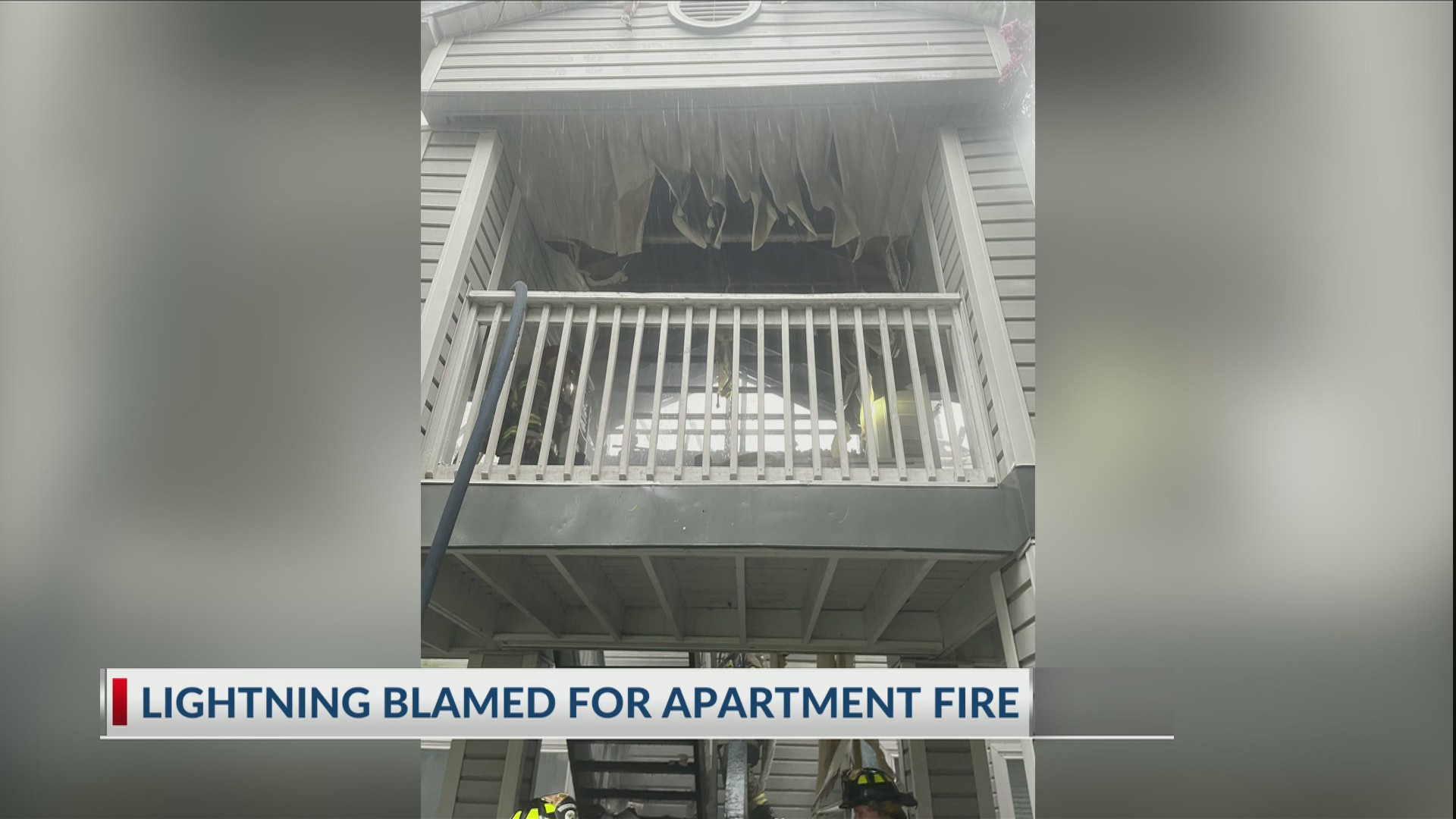 Firefighters respond to fire due to lightning strike – WSAV-TV