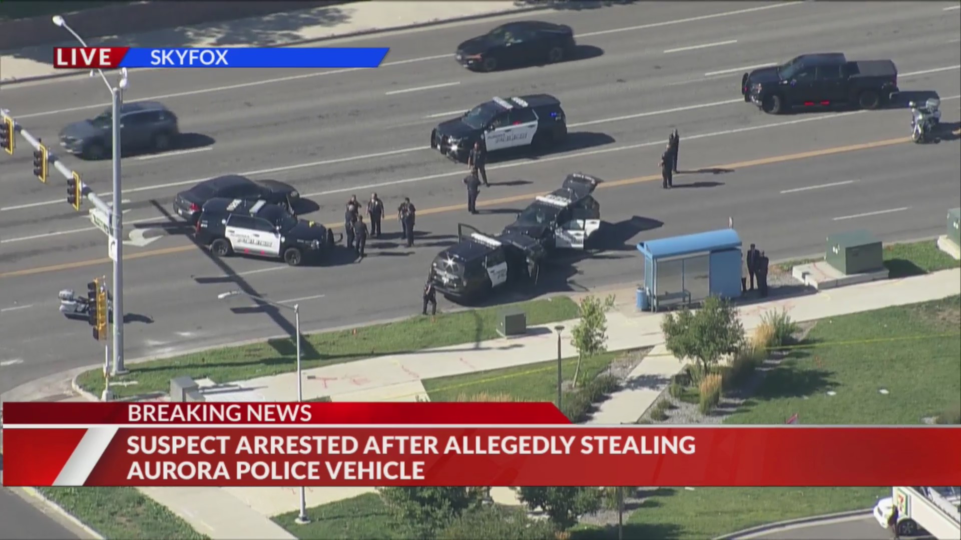 Marked Aurora police vehicle stolen during pursuit: Police – FOX31 Denver