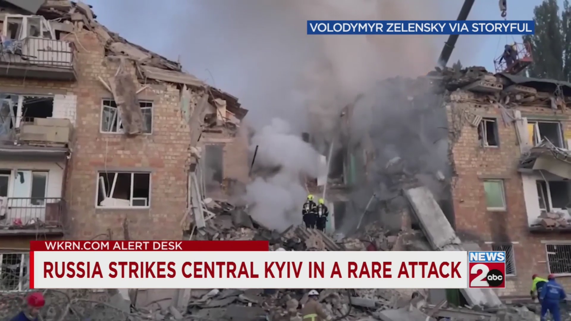Mass Russian drone and missile attack kills 15 – WKRN News 2