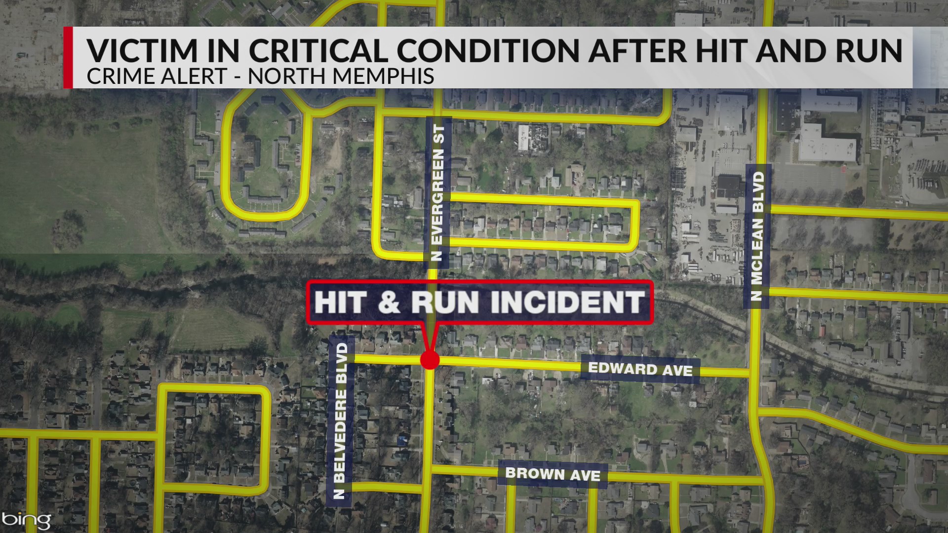 Man critically injured in North Memphis hit-and-run – WREG.com
