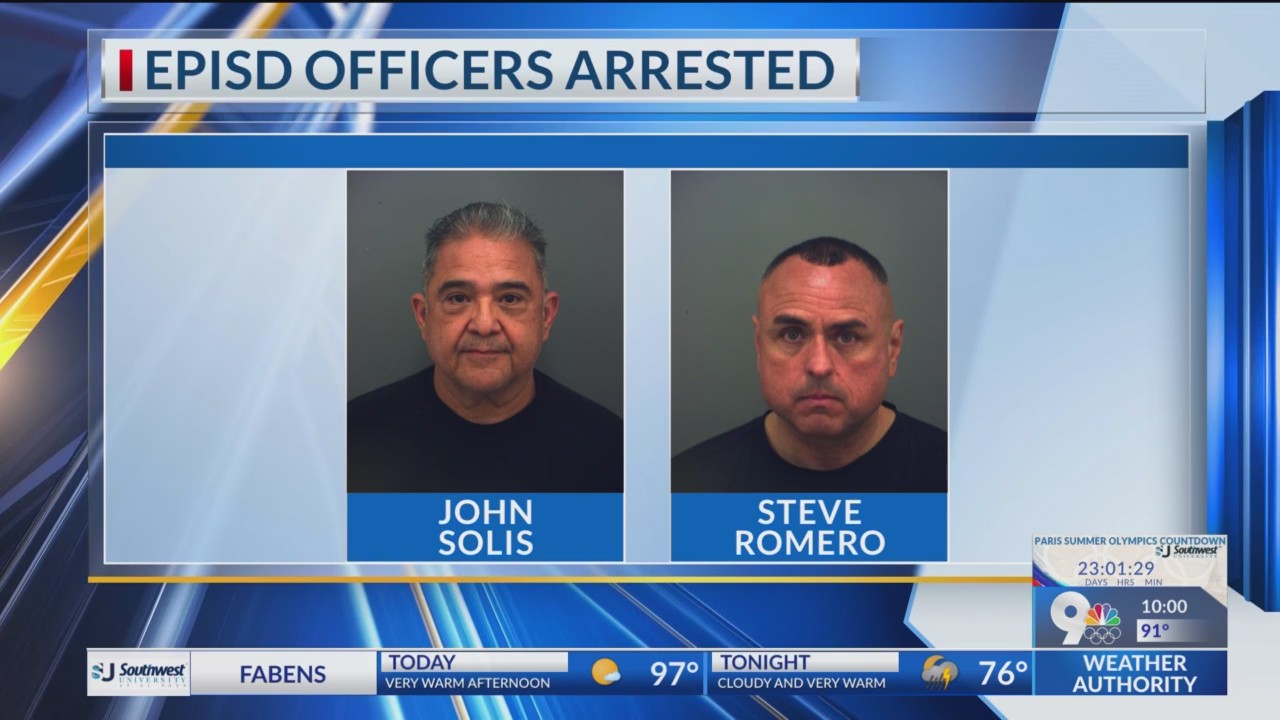 2 EPISD officers arrested, under investigation – KTSM 9 News
