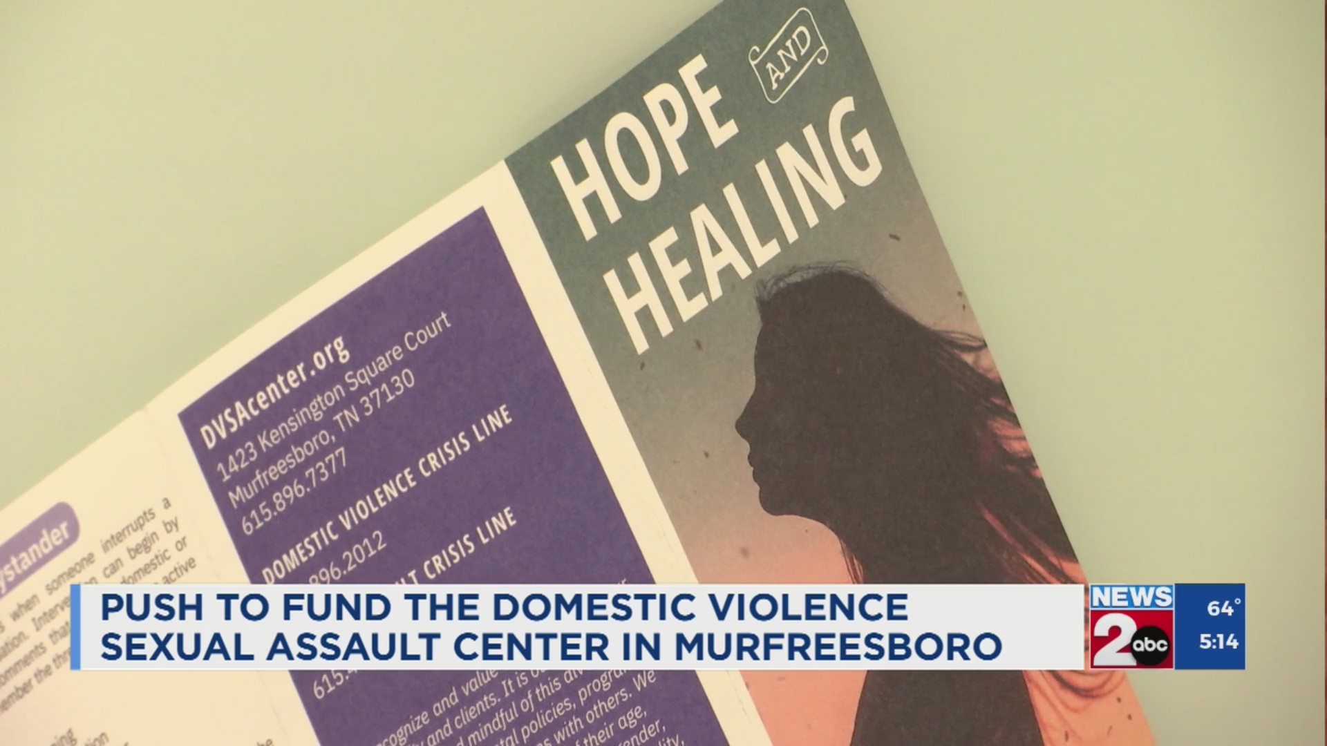 Push to fund Domestic Violence & Sexual Assault Center in Murfreesboro ...