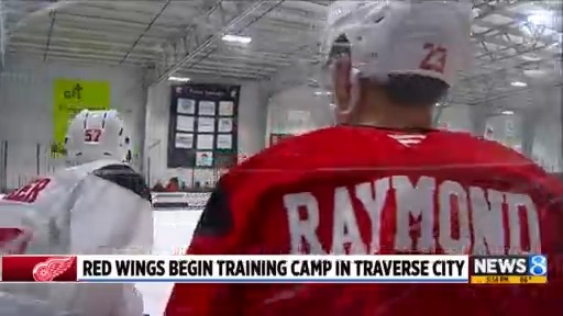Red Wings begin training camp in Traverse City – KTLA