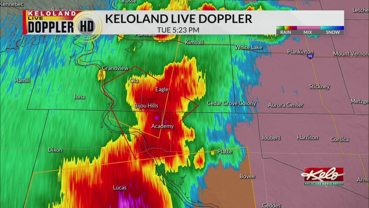 Severe weather rolls through southeastern KELOLAND – KELOLAND.com