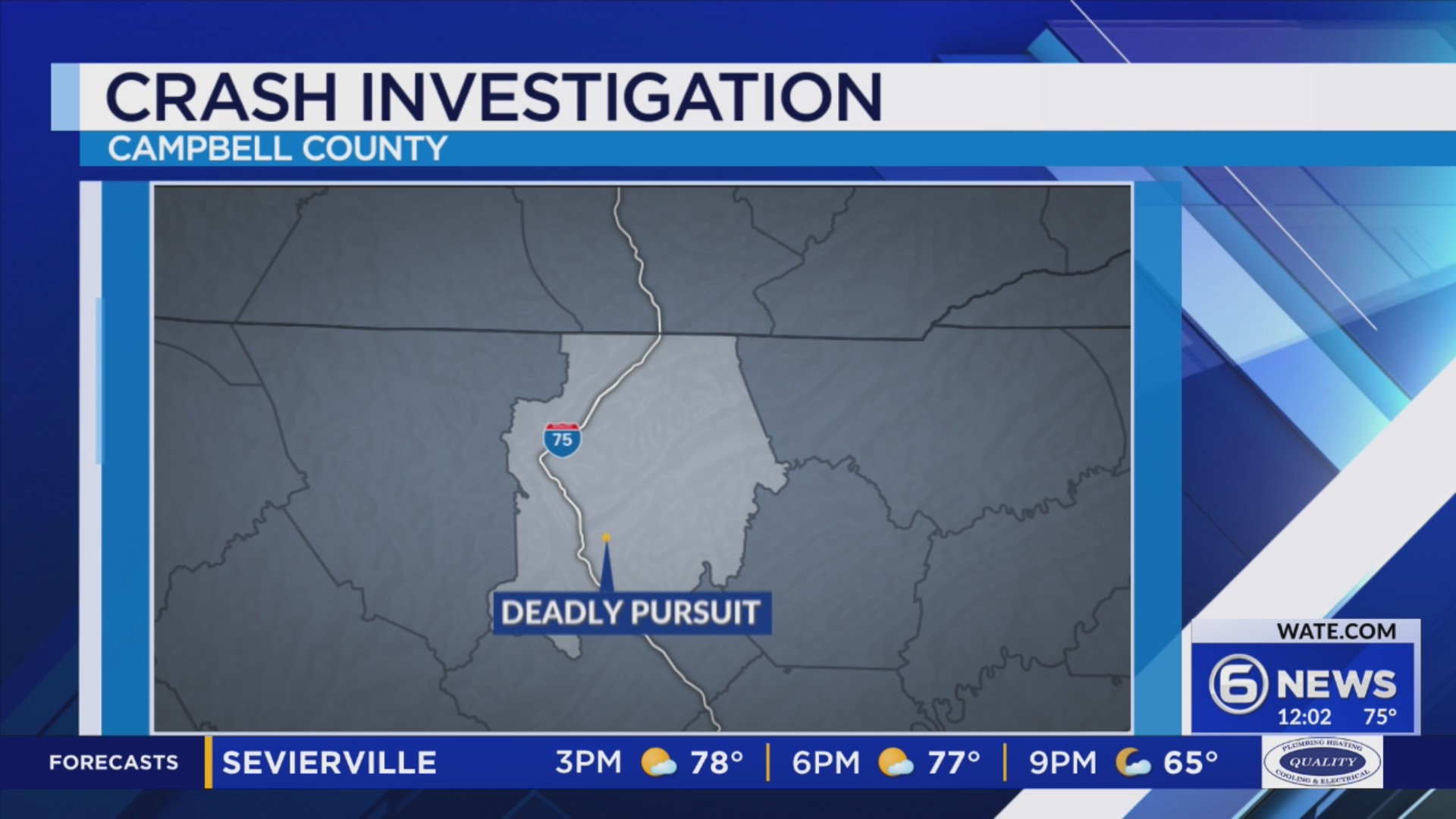 Fatal crash investigation underway in Campbell County – WATE 6 On Your Side