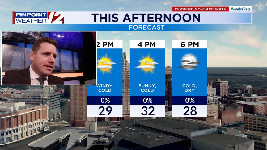 WPRI 12 Weather Now 1/4/25: Cold, Dry, Blustery This Weekend – WPRI.com
