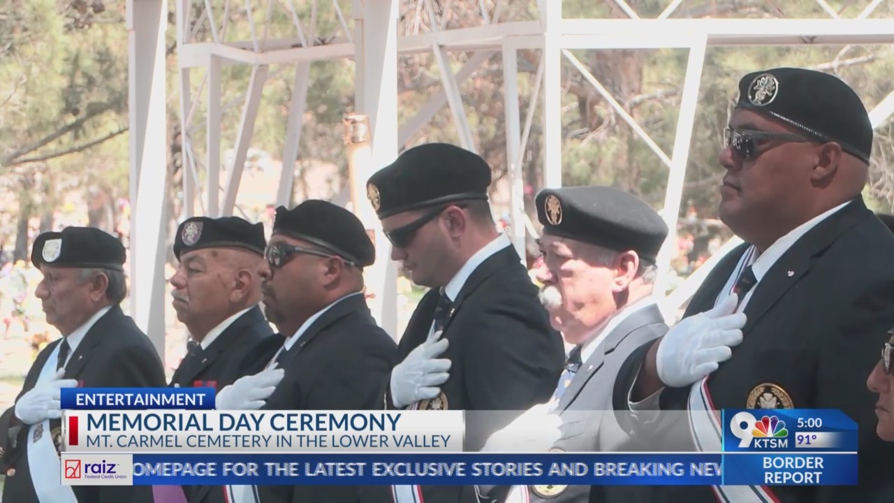 Memorial Day Mass remembers those who gave lives in service – KTSM 9 News