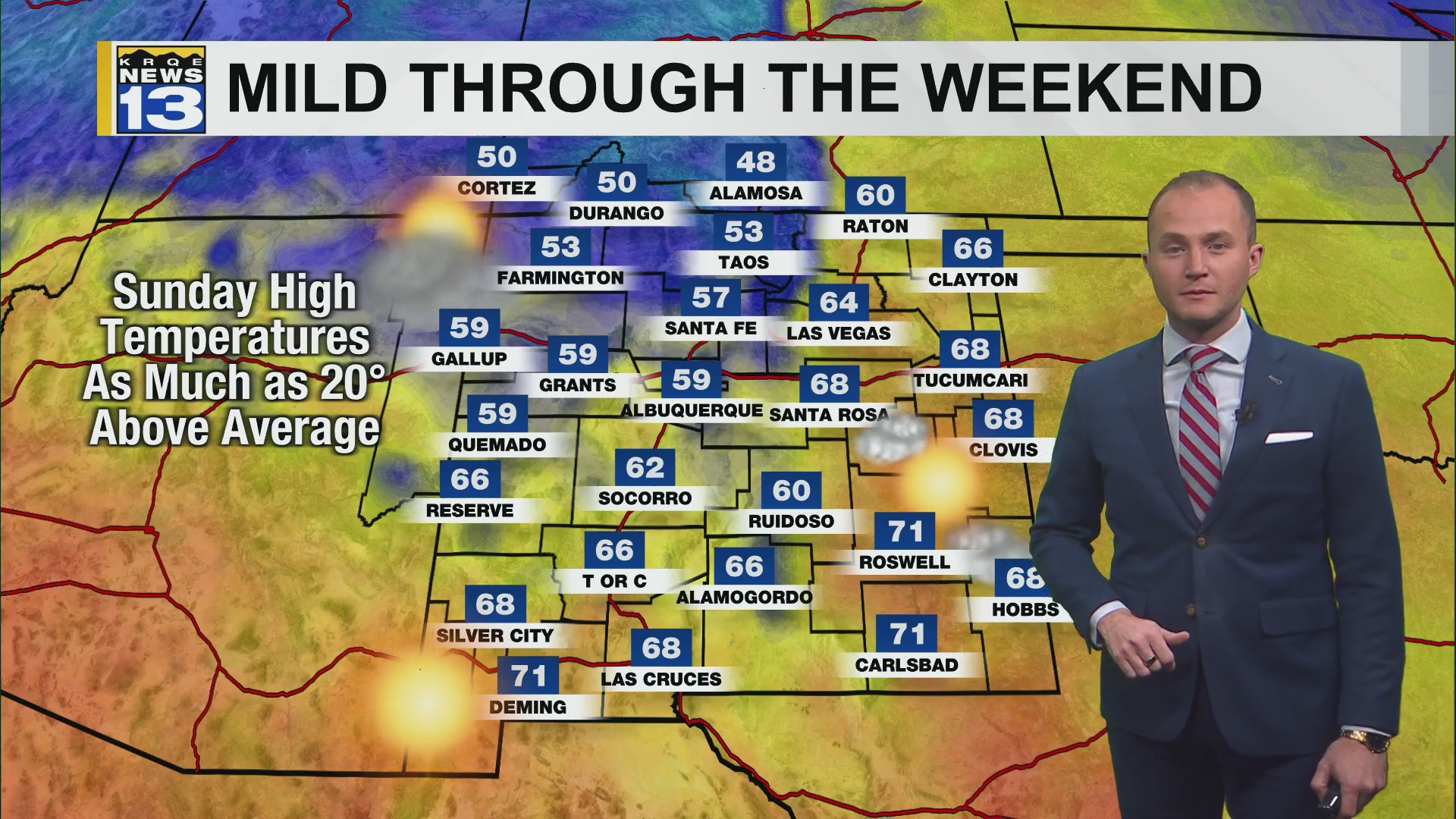 Stretch of mild December weather continues – KRQE NEWS 13 – Breaking ...