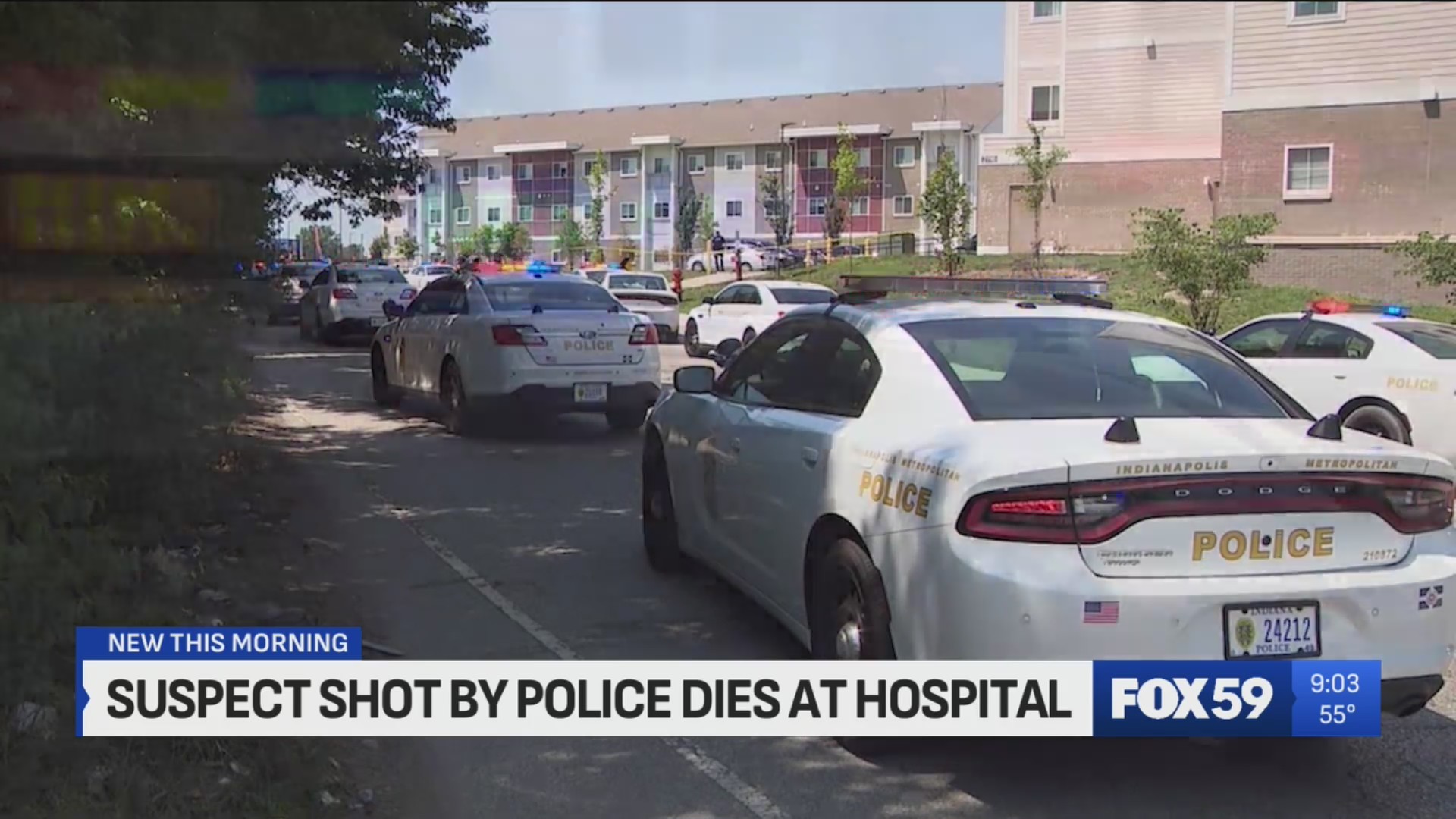 Suspect dies weeks after shooting that injured officer – Fox 59