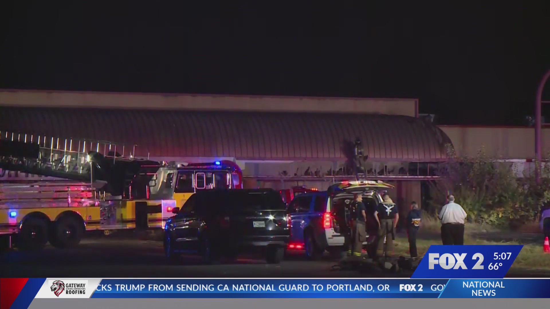Fire damages vacant strip mall in Cahokia Heights – FOX 2