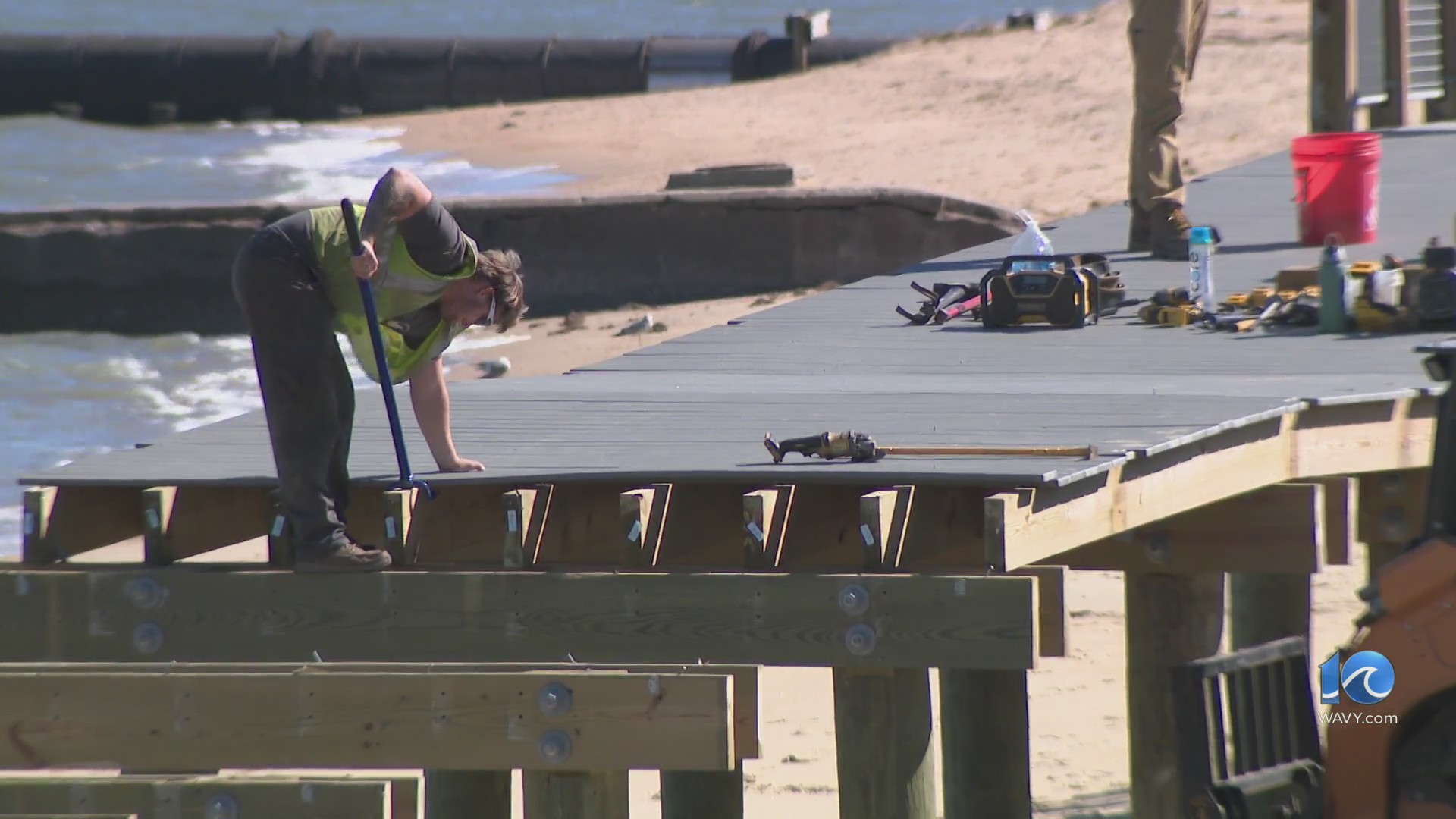 Norfolk removing ramp from Ocean View beach – WAVY.com