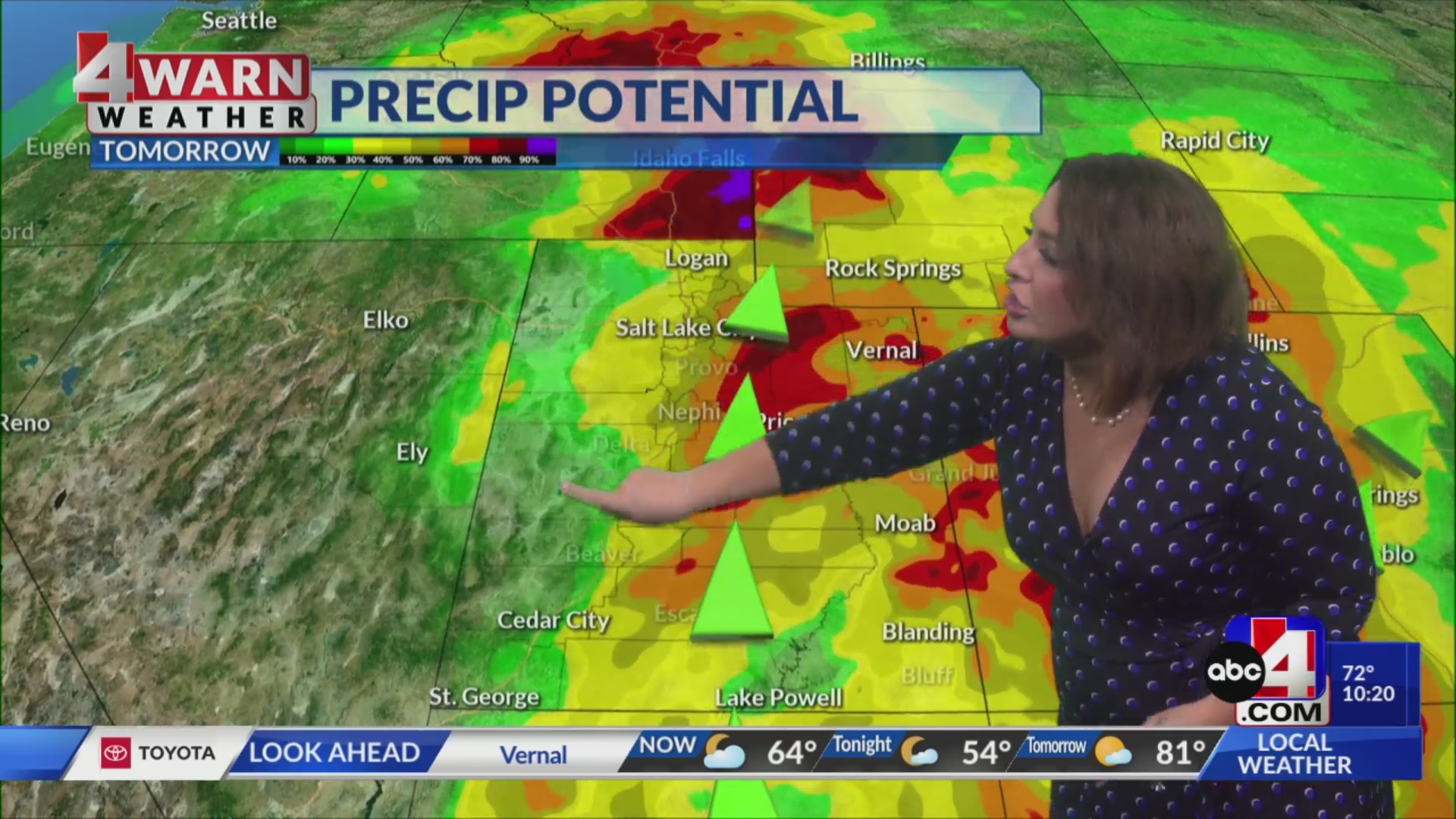 Isolated severe storms and heavy rain across Utah – ABC4 Utah